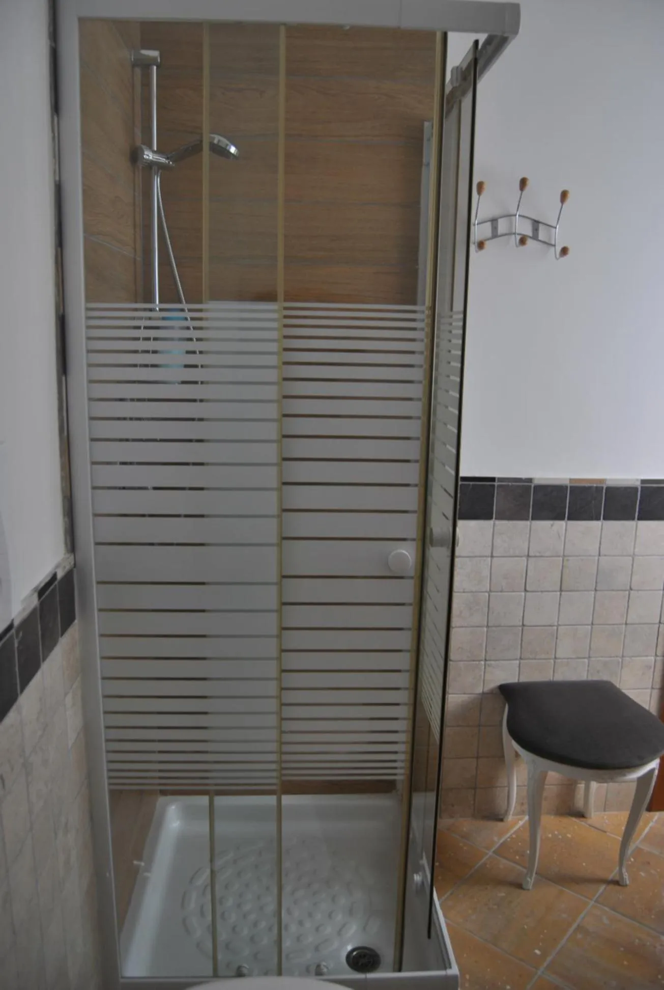 Shower in B&B Villa Pietrachiara