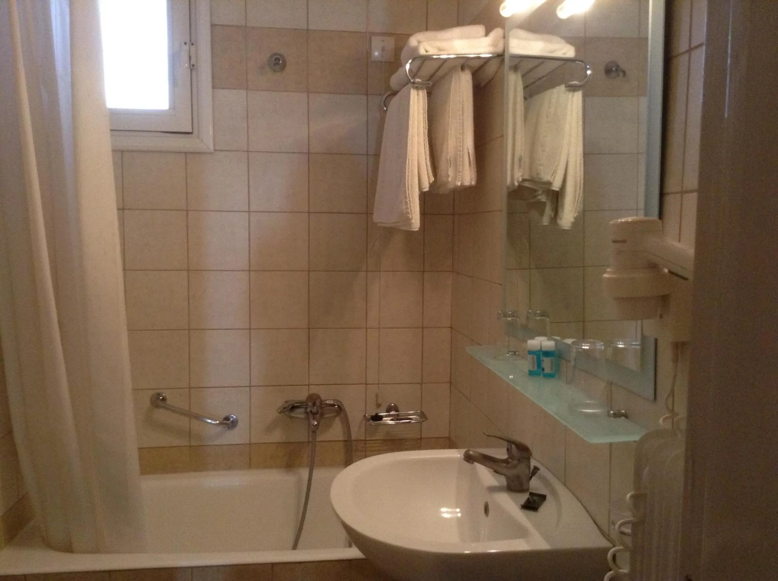 Bathroom in Hotel Alexandros