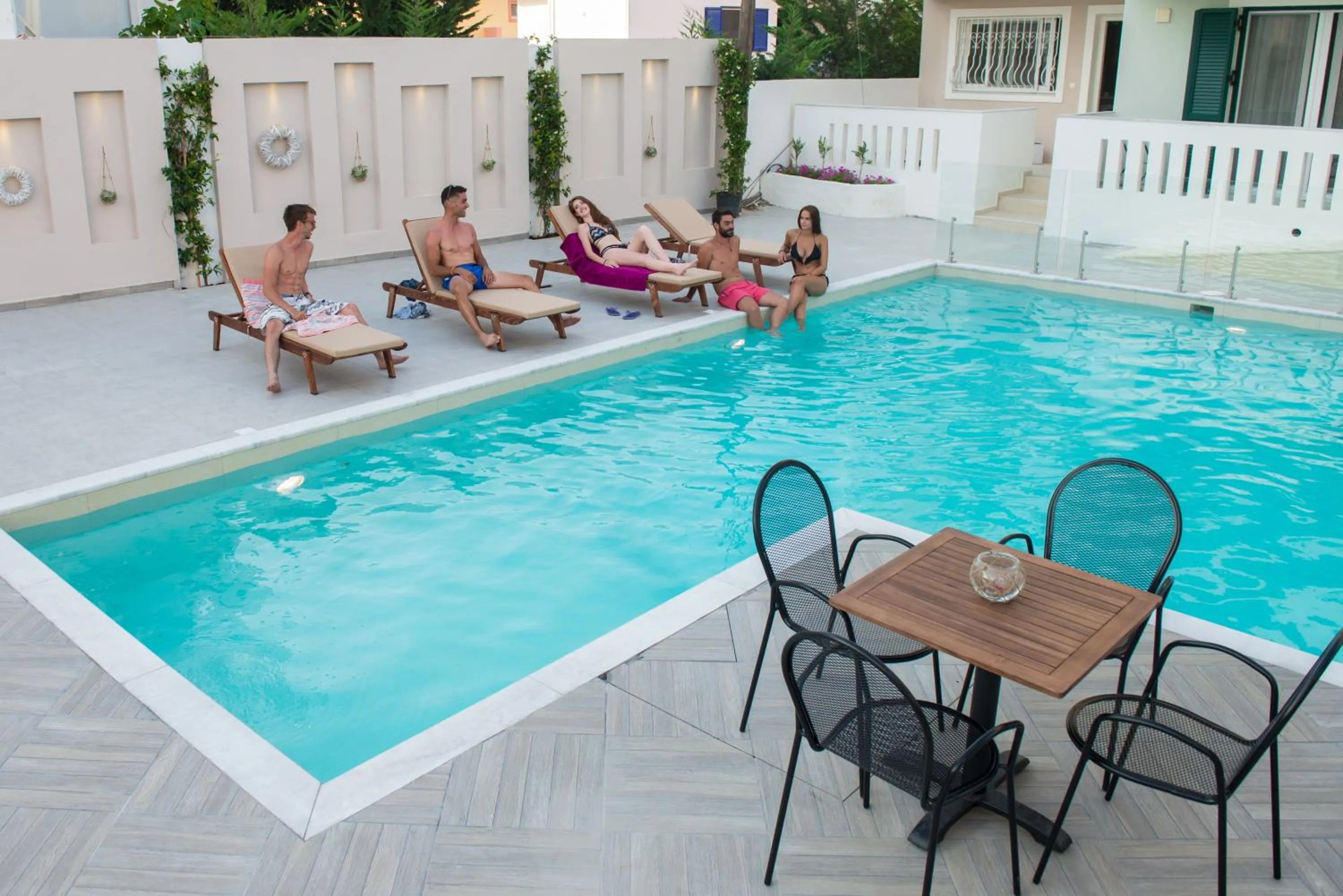Swimming pool in Lefkadio