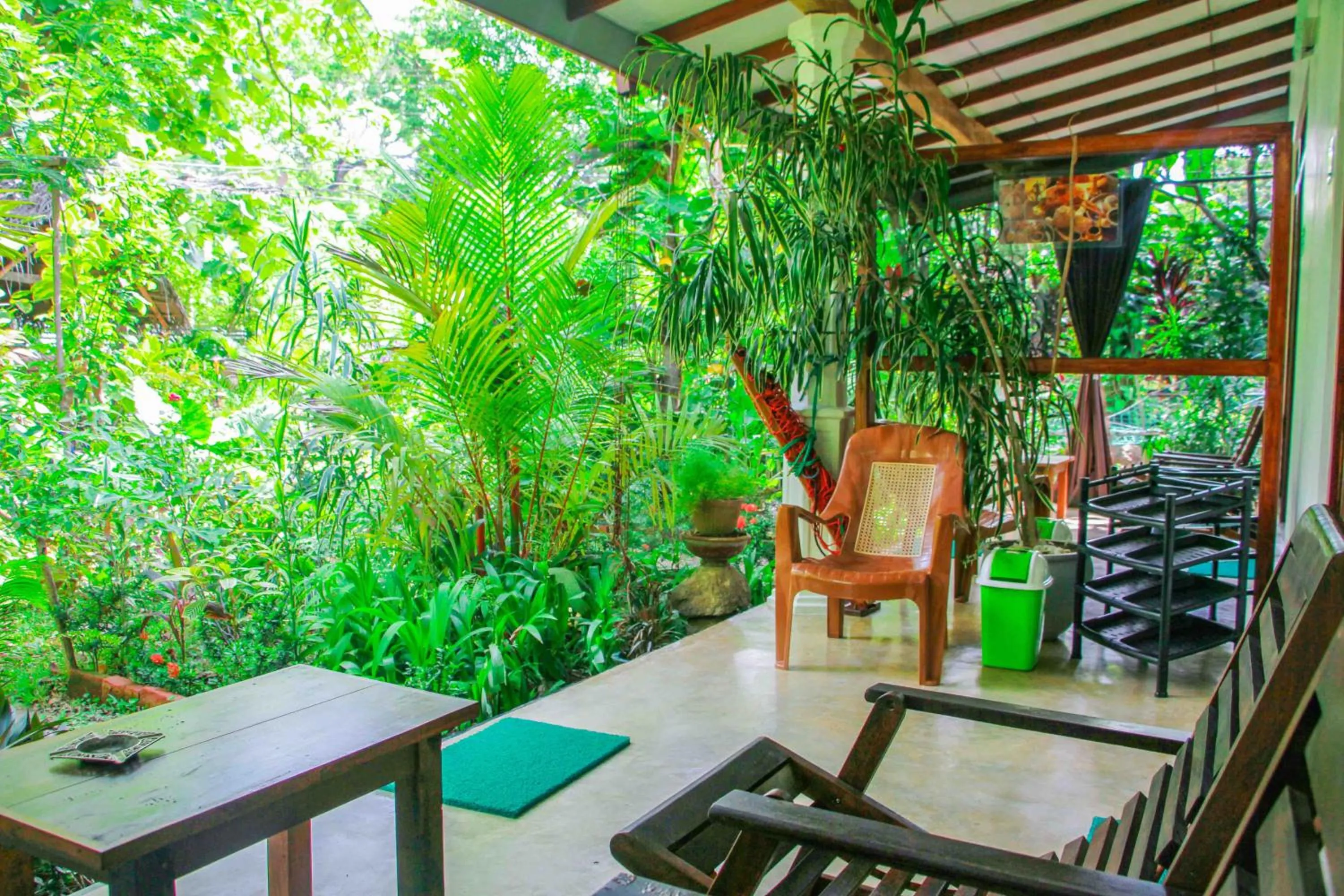 Patio in The Otunna Guest House Sigiriya