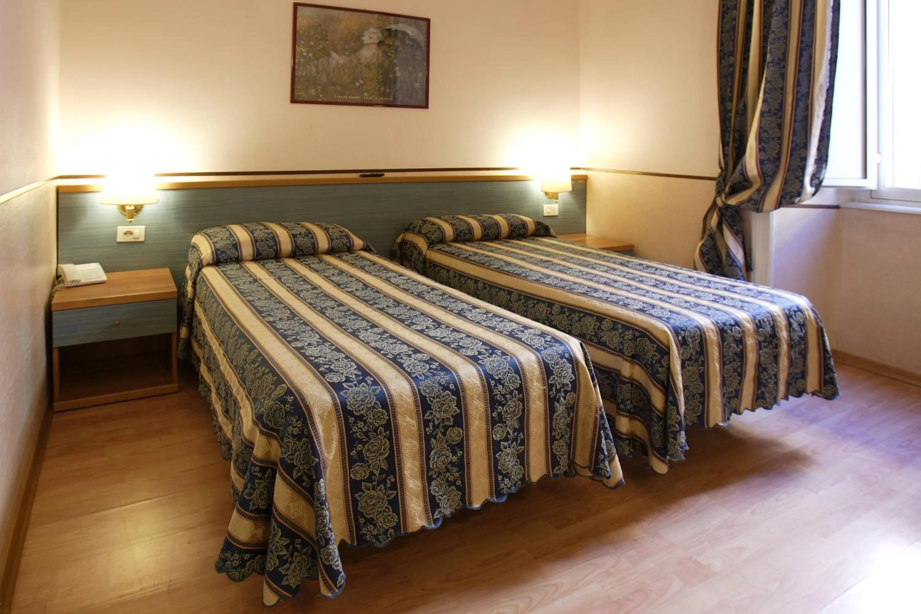 Bed in Hotel Lazzari