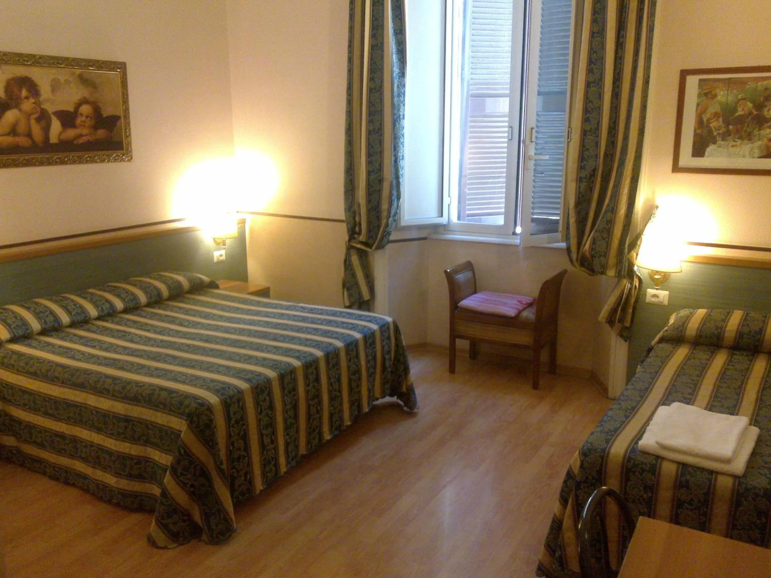 Bed in Hotel Lazzari
