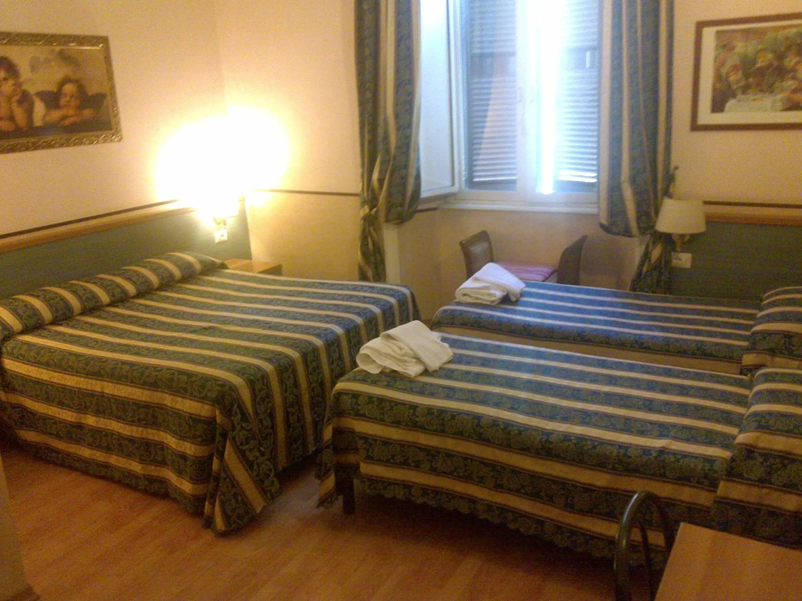 Bed in Hotel Lazzari