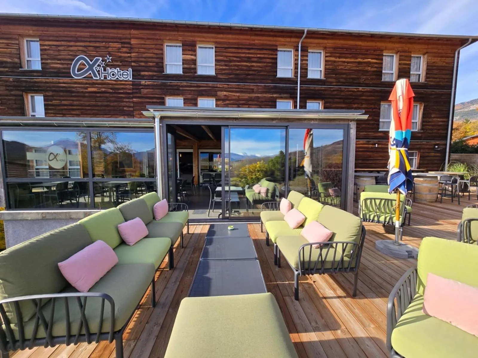 Property building in Ax Hôtel Spa & Restaurant