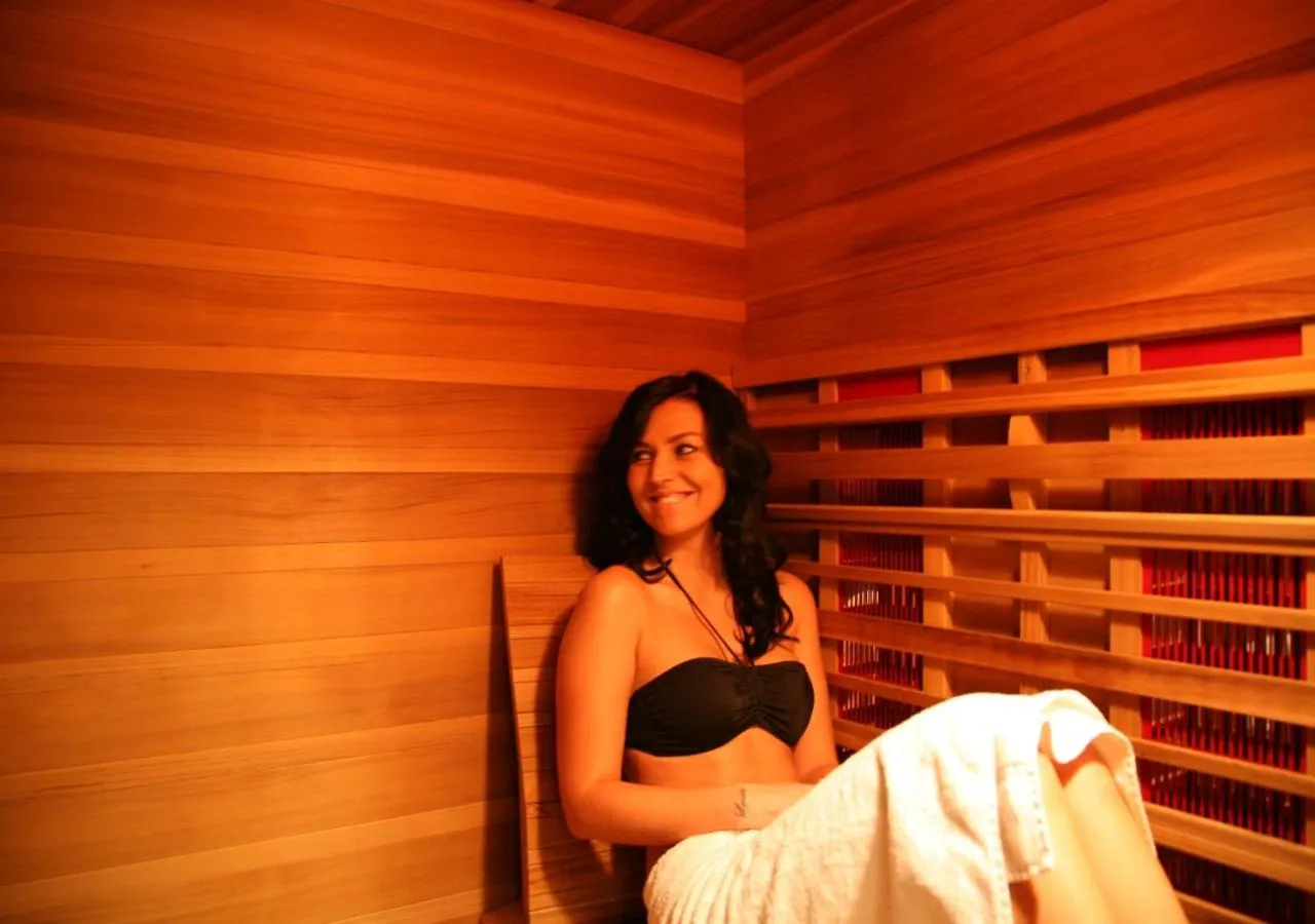Sauna in Ax Hôtel Spa & Restaurant