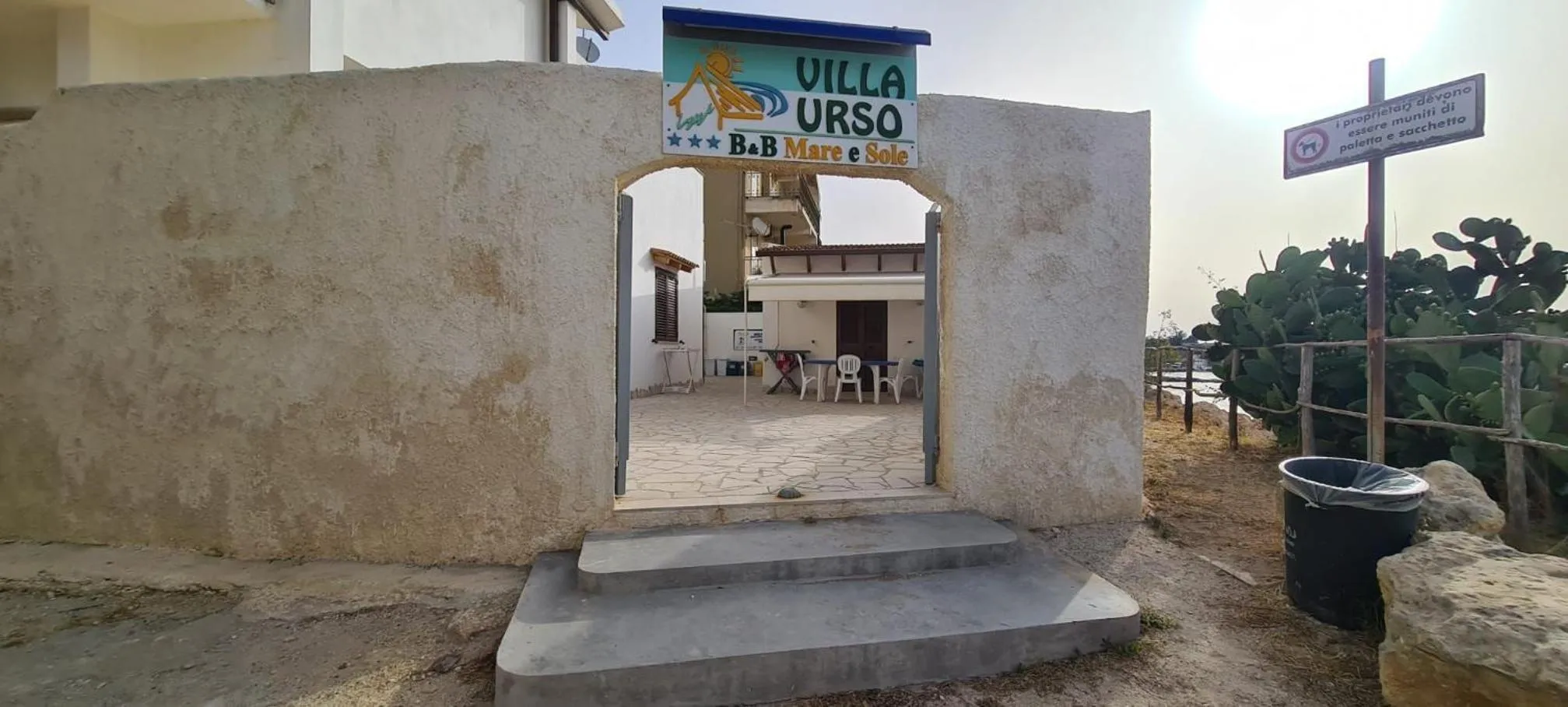 Property building in Mare e Sole Villa Urso