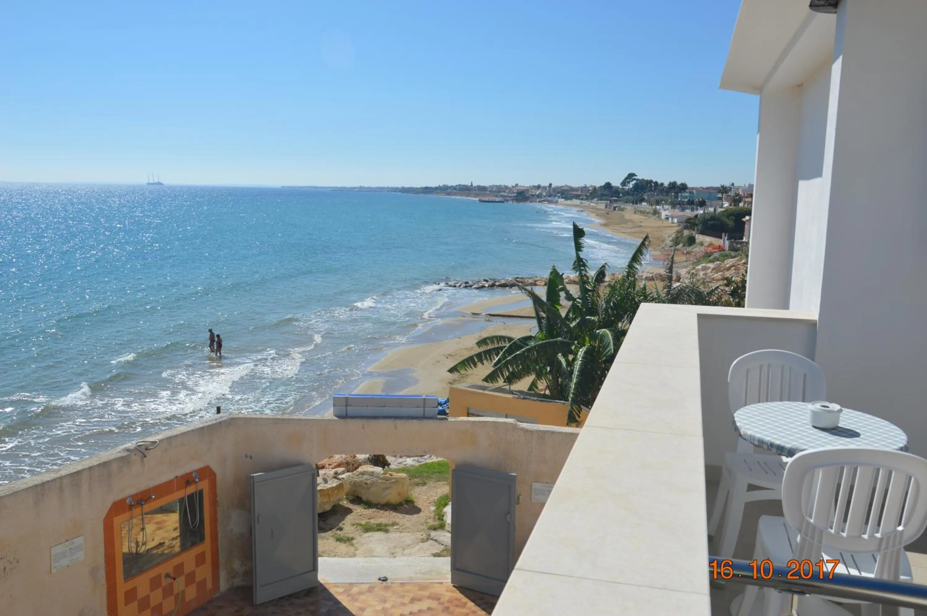 Balcony/Terrace in Mare e Sole Villa Urso