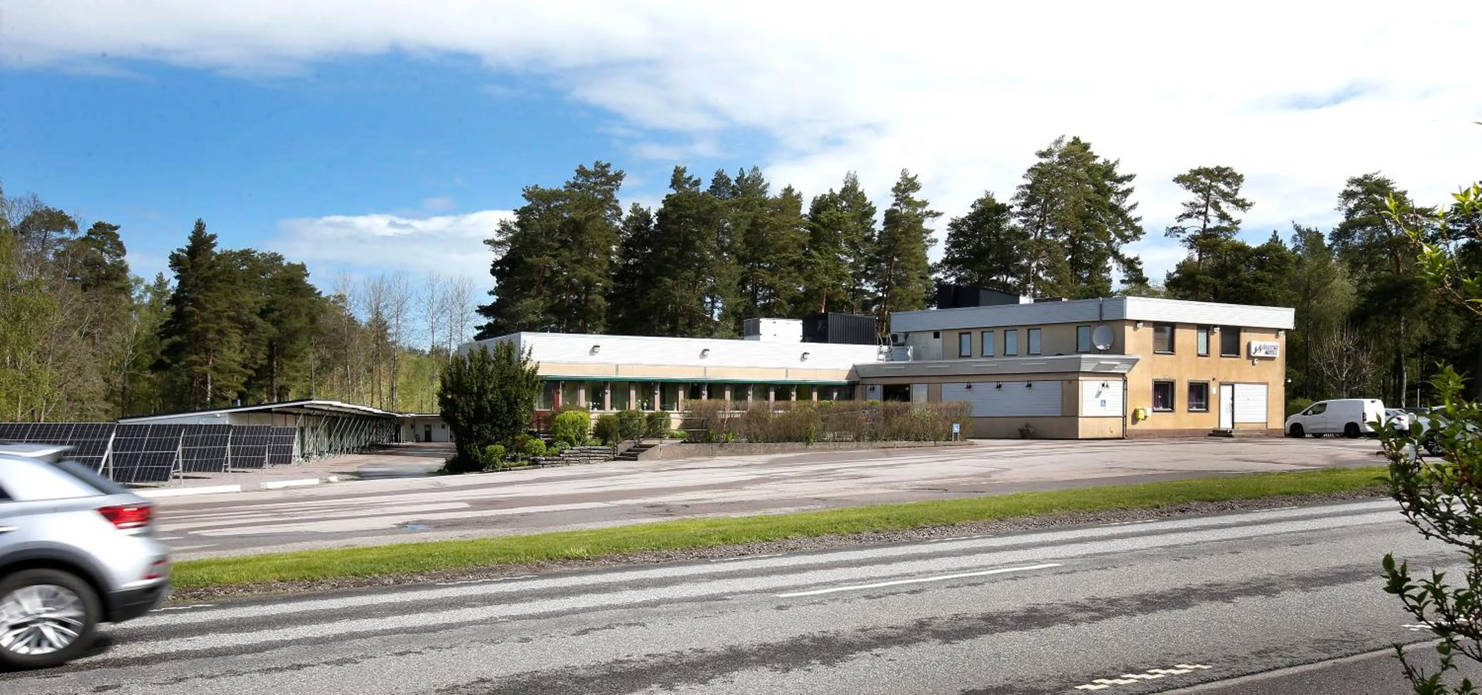 Property building in Sjögestad Motell