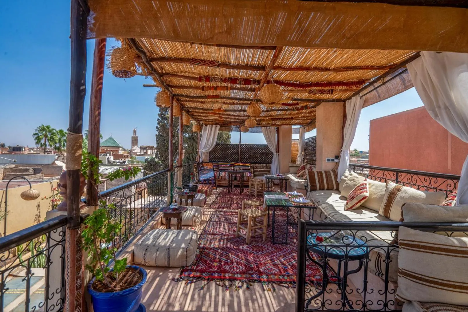 Patio in Riad Sun of Kech