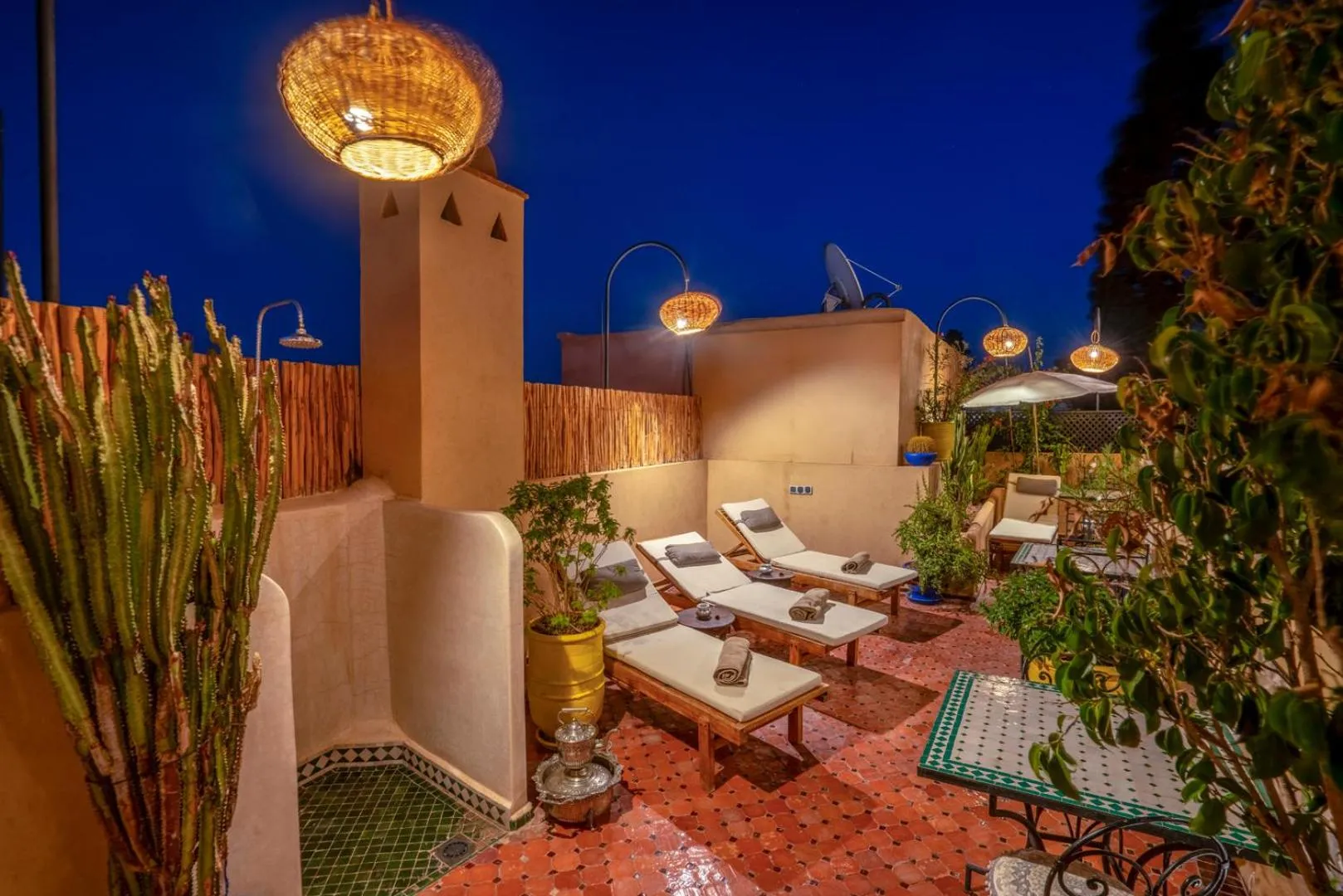 Patio in Riad Sun of Kech