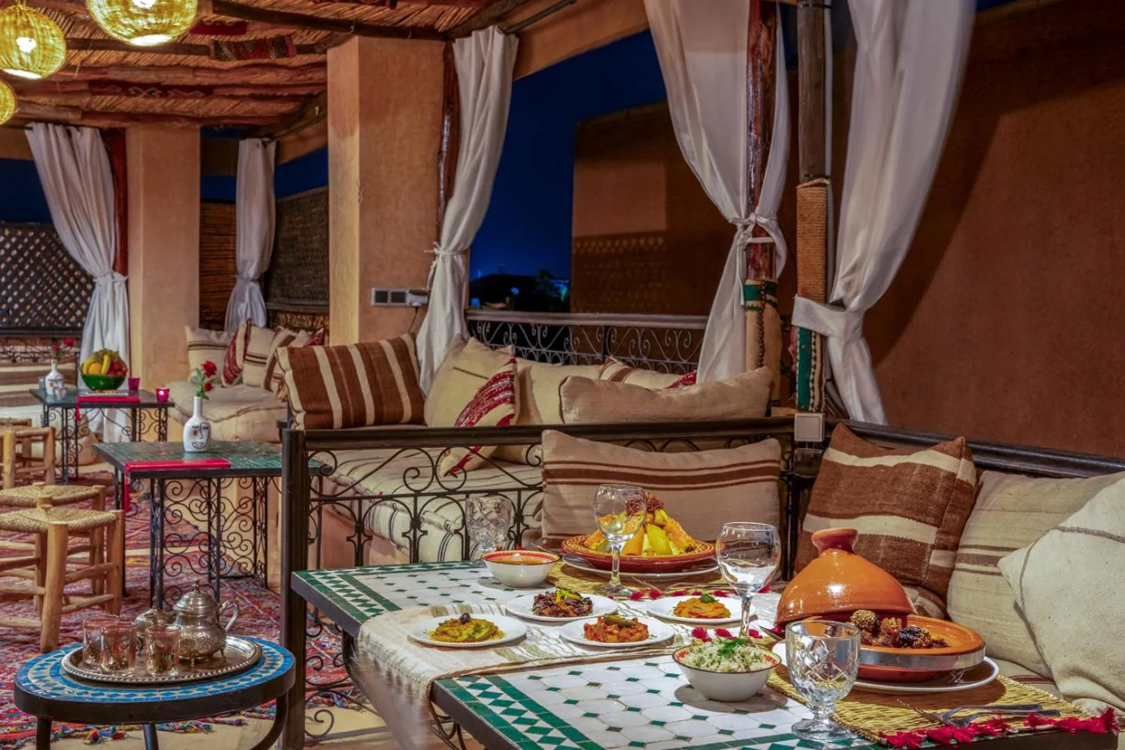 Patio in Riad Sun of Kech