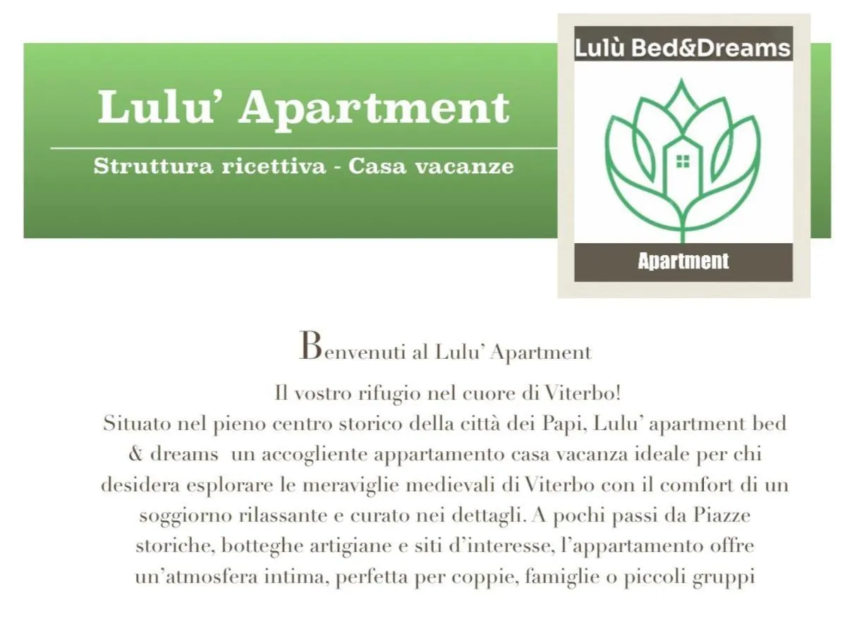 Lulù Bed & Dreams Apartment