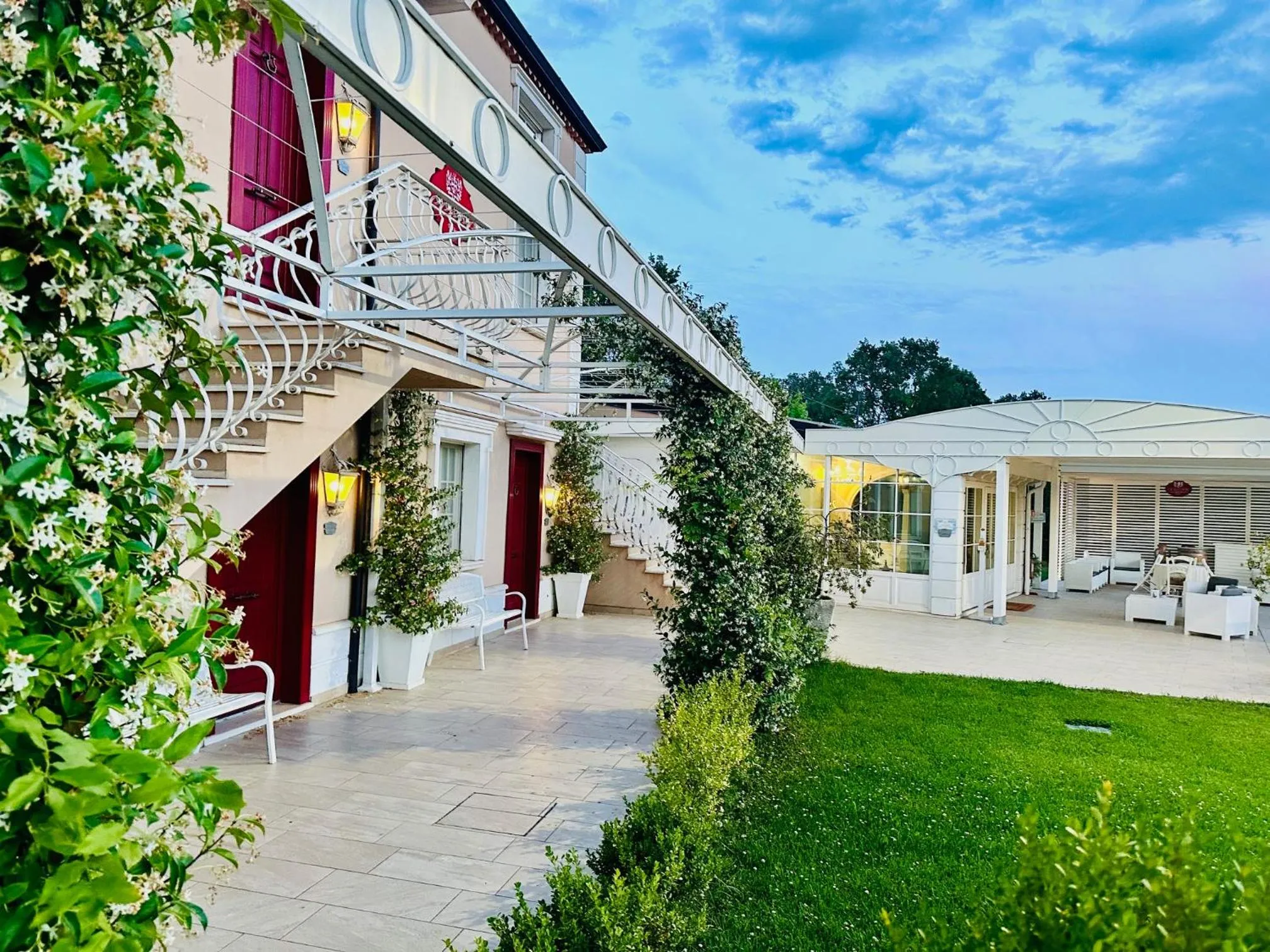 Garden view in Ca' del Conte - Maison de Charme