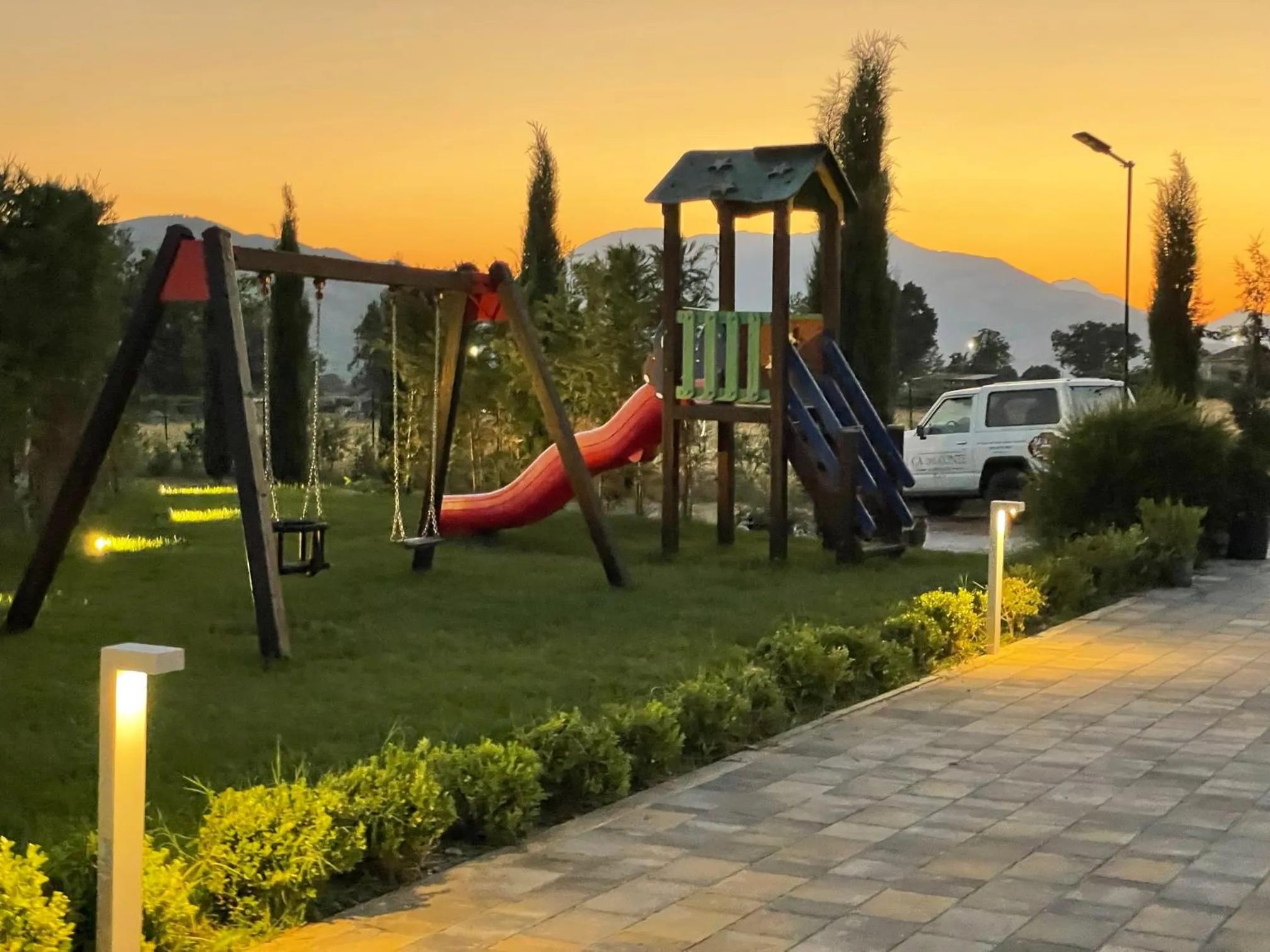 Children play ground in Ca' del Conte - Maison de Charme