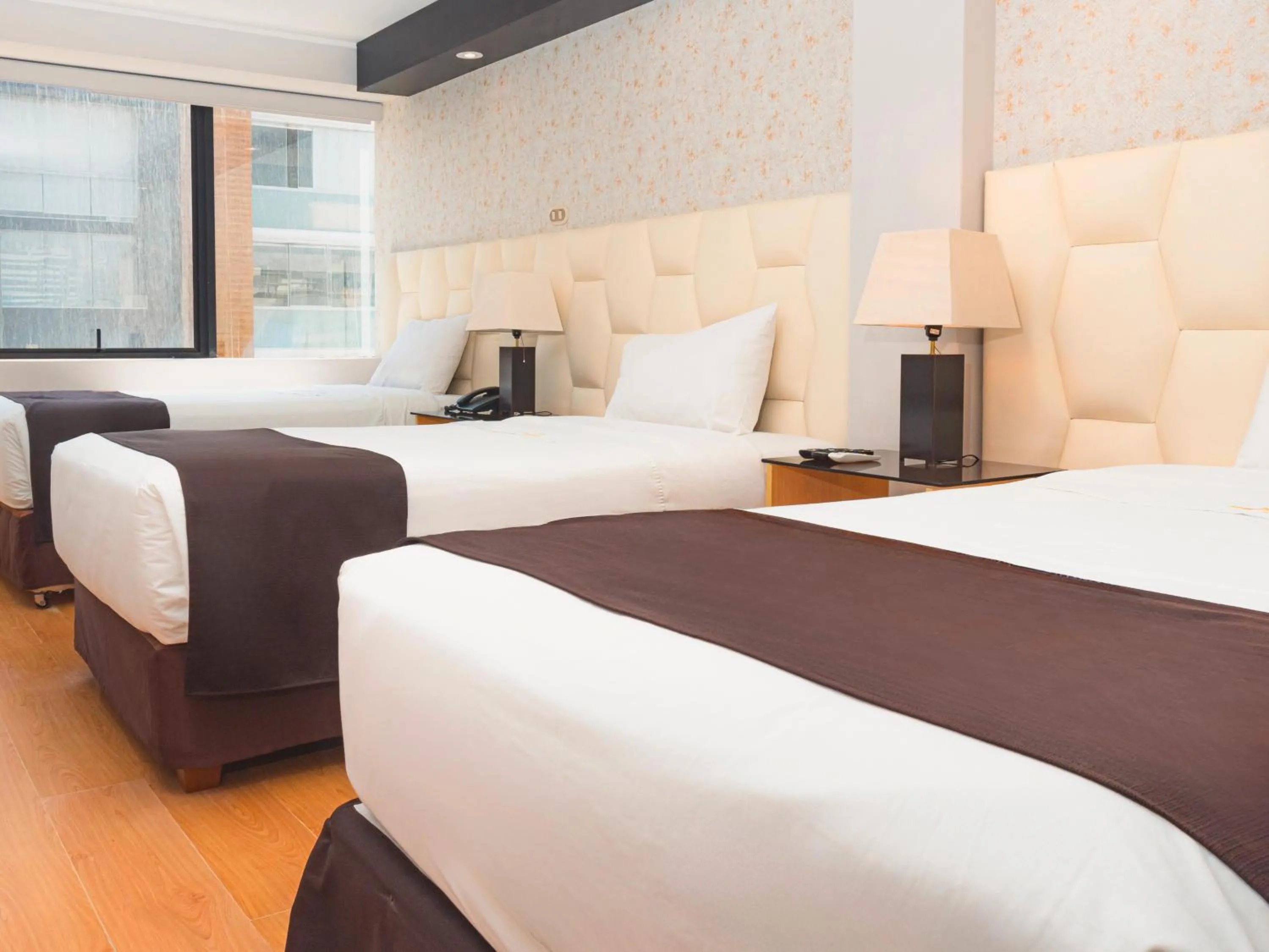 Bed in Hotel Ferré Miraflores