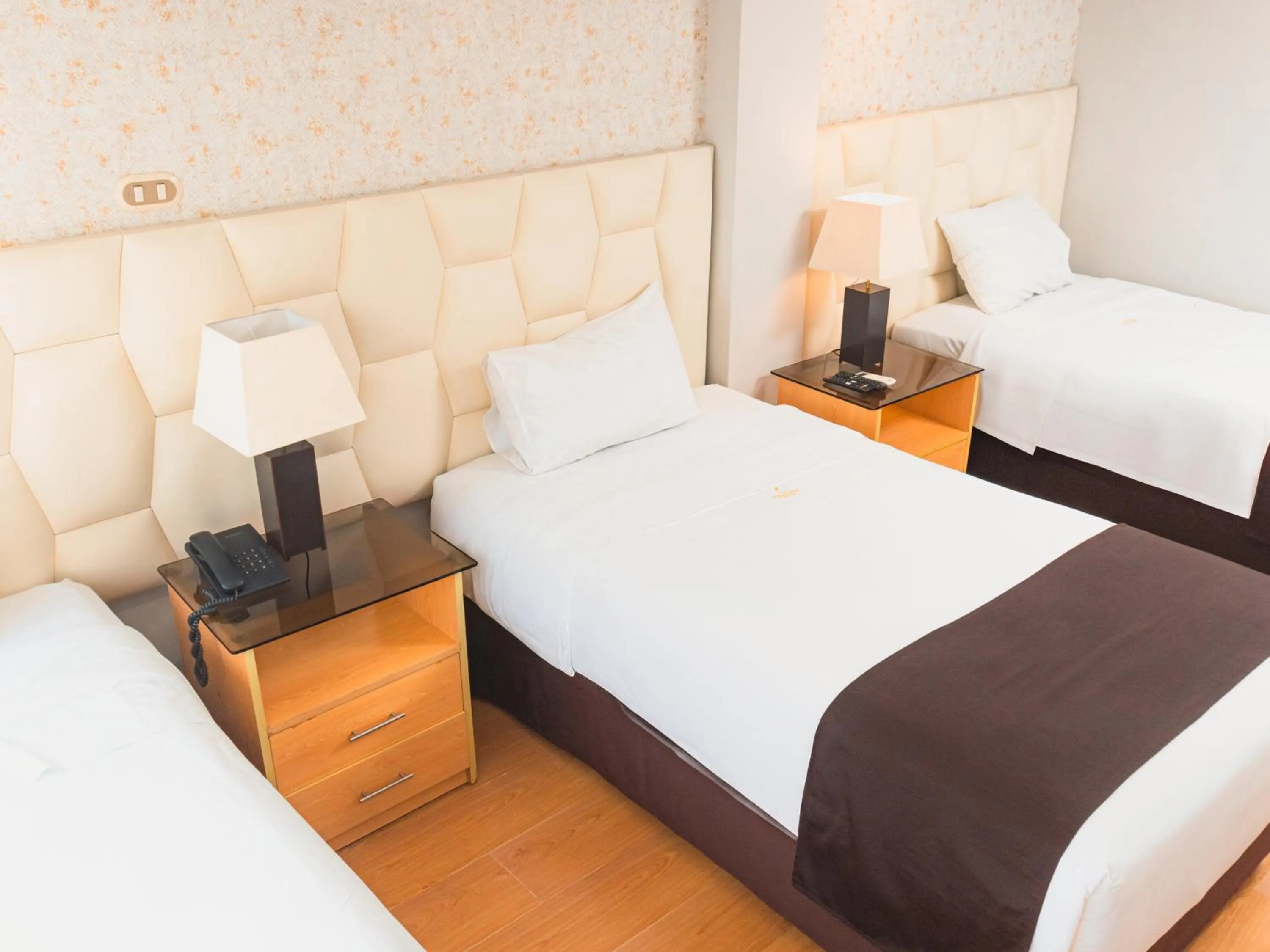 Bed in Hotel Ferré Miraflores