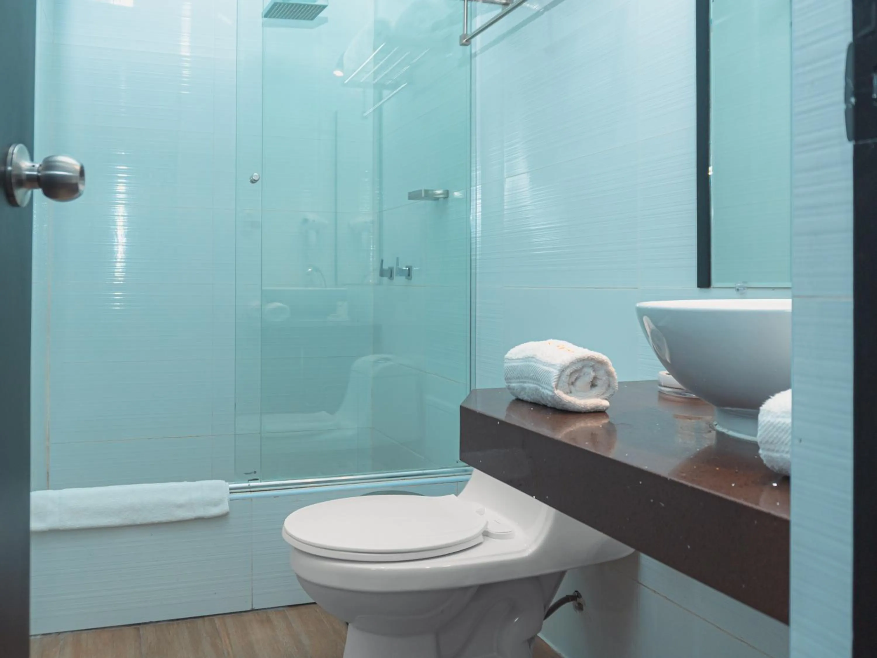 Shower in Hotel Ferré Miraflores