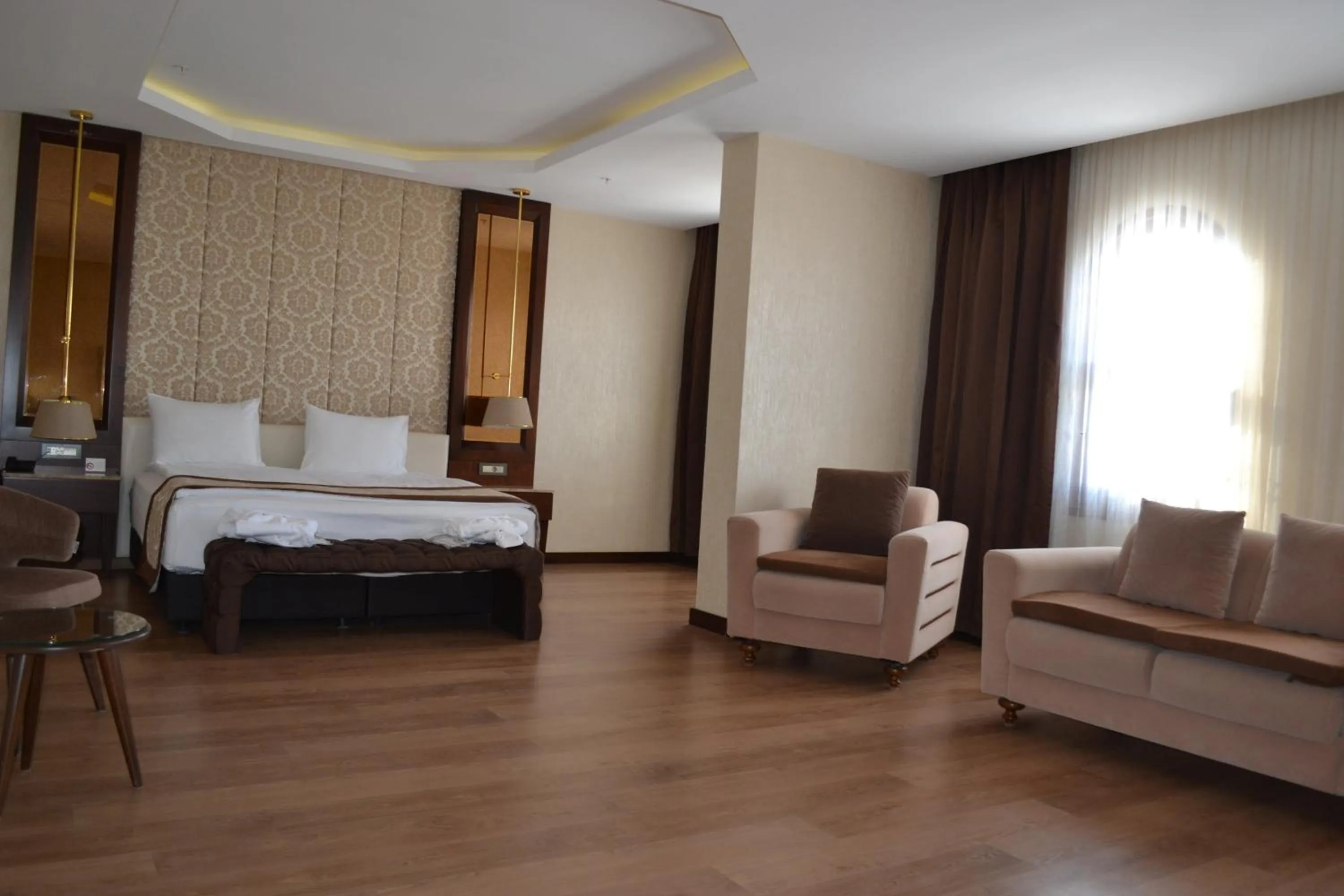 Bed in Gulumser Hatun Termal Hotel & Spa