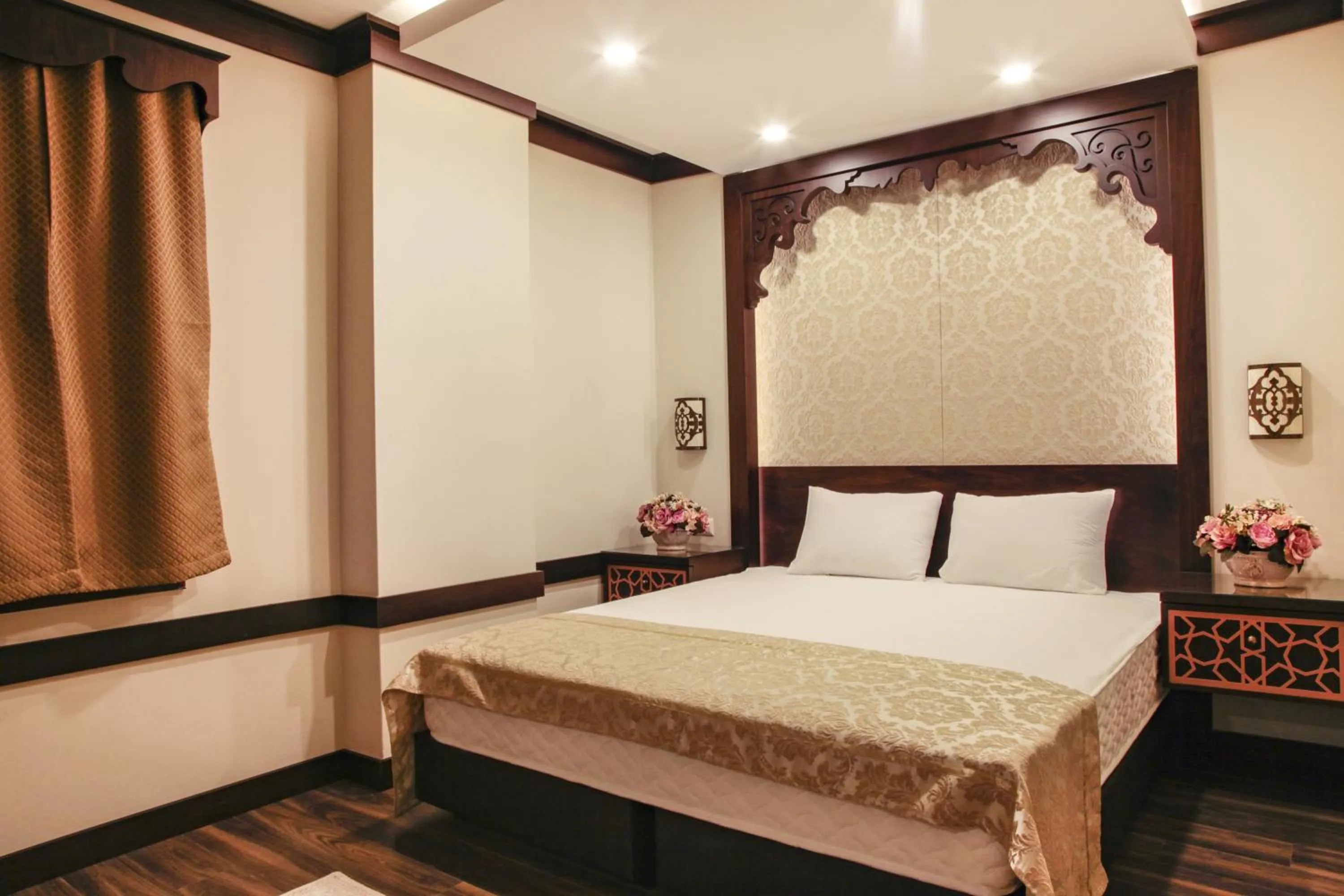 Bed in Gulumser Hatun Termal Hotel & Spa