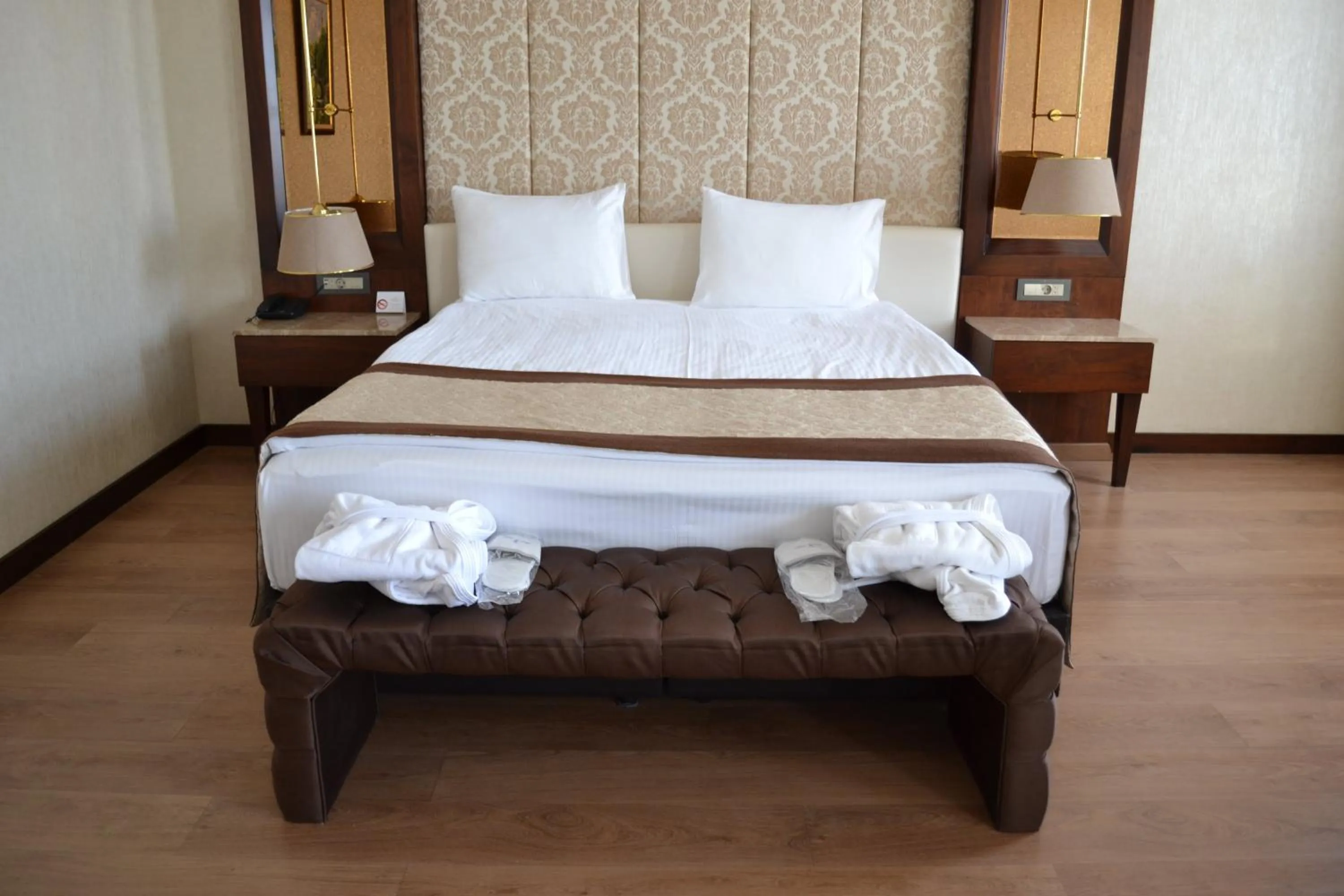 Bed in Gulumser Hatun Termal Hotel & Spa