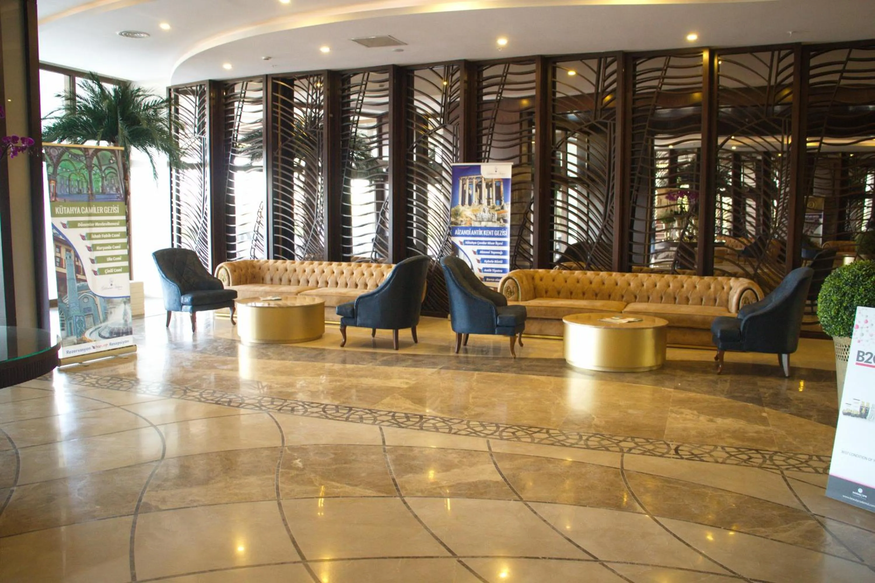 Lobby or reception in Gulumser Hatun Termal Hotel & Spa