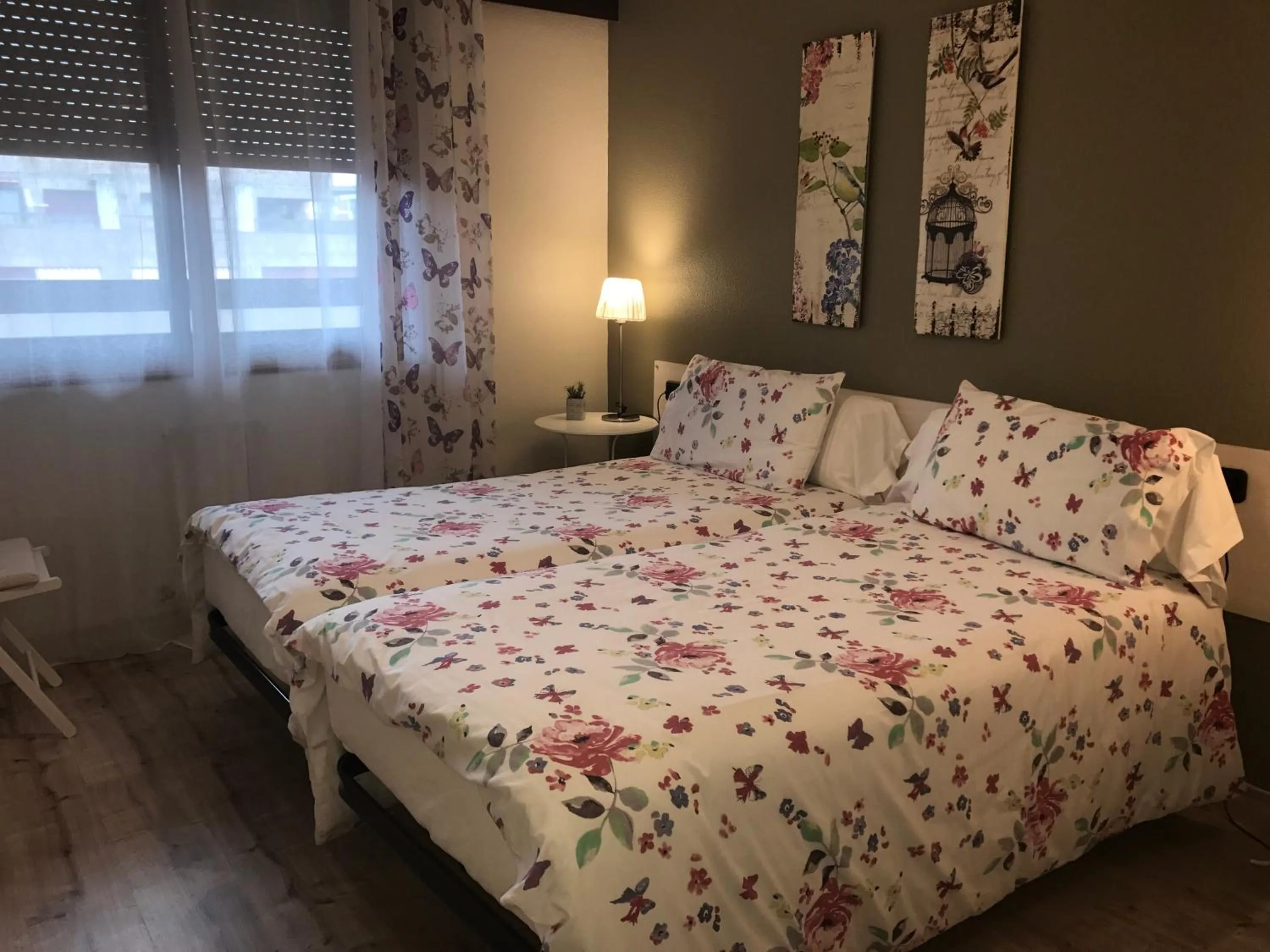 Bed in Alojamientos Olga