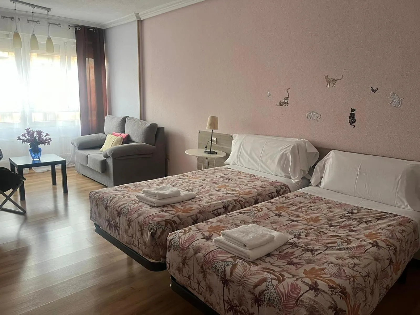 Bed in Alojamientos Olga