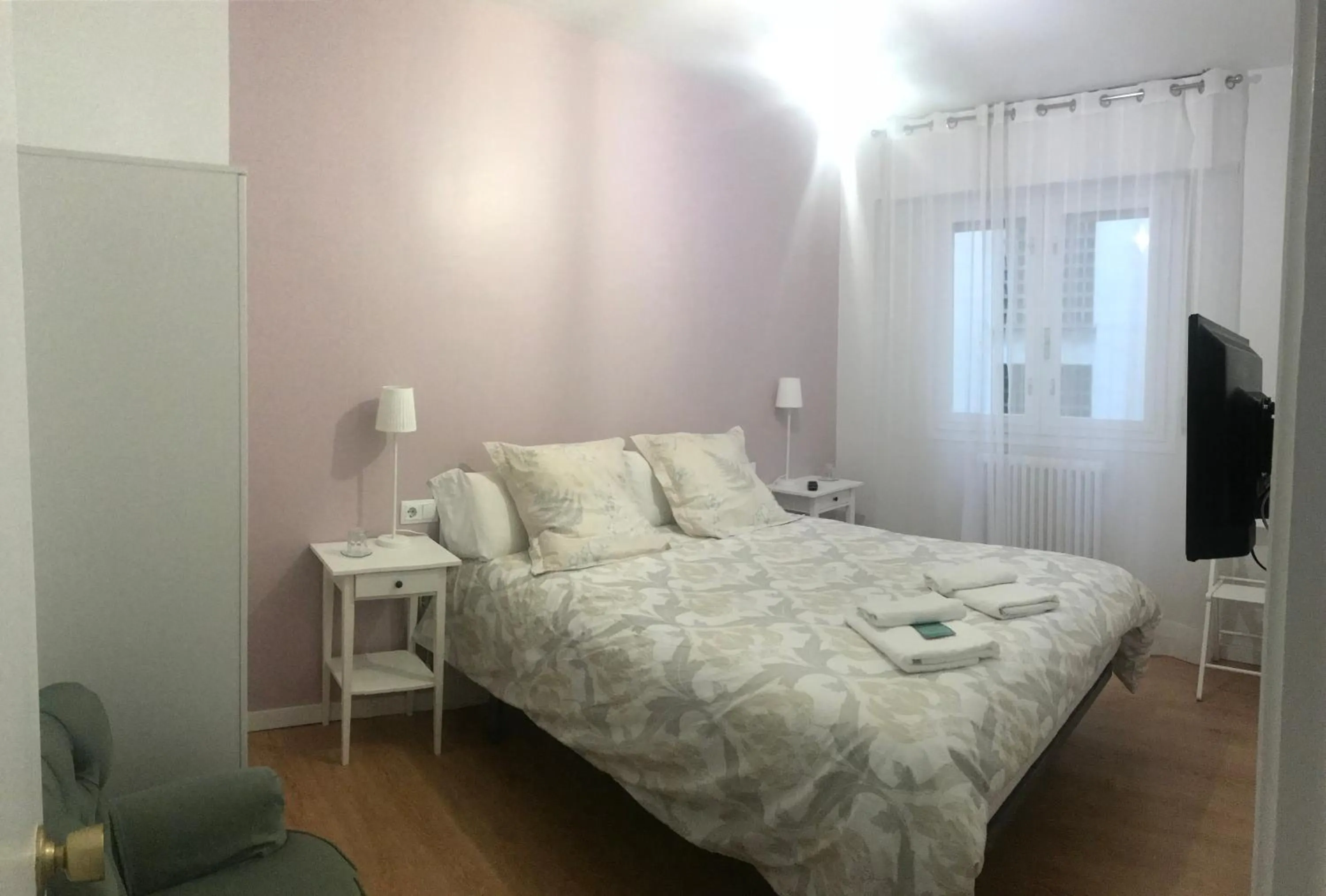 Bed in Alojamientos Olga