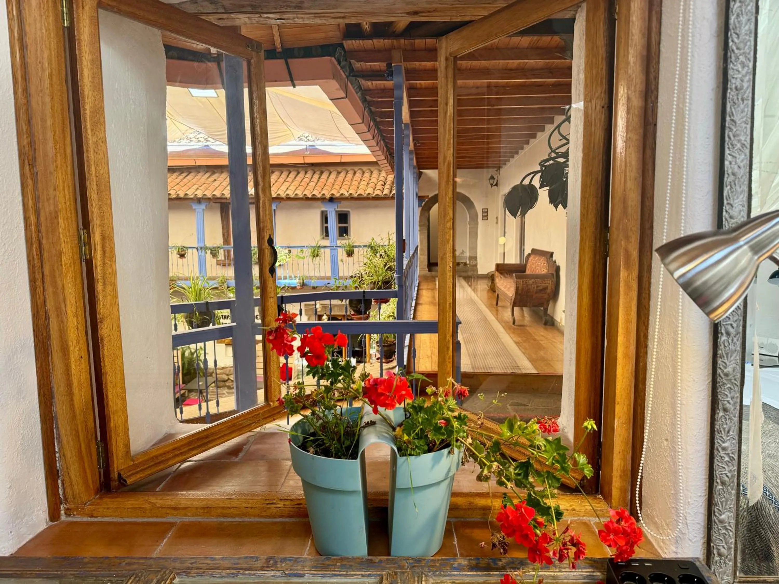 Inner courtyard view in ARQUEOLOGO Exclusive Boutique Hotel Cusco - Centro Histórico