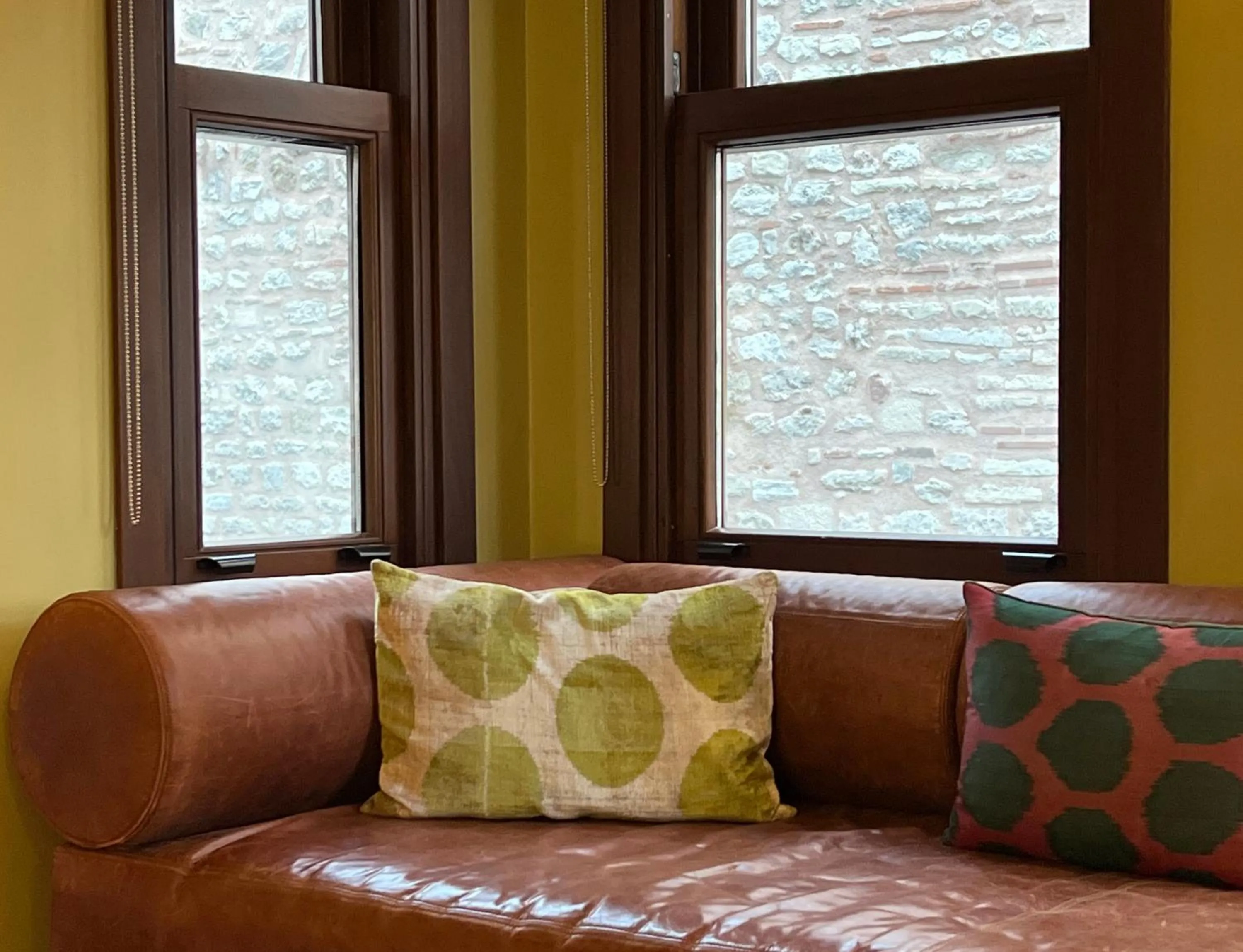 Seating area in Hotel Ibrahim Pasha