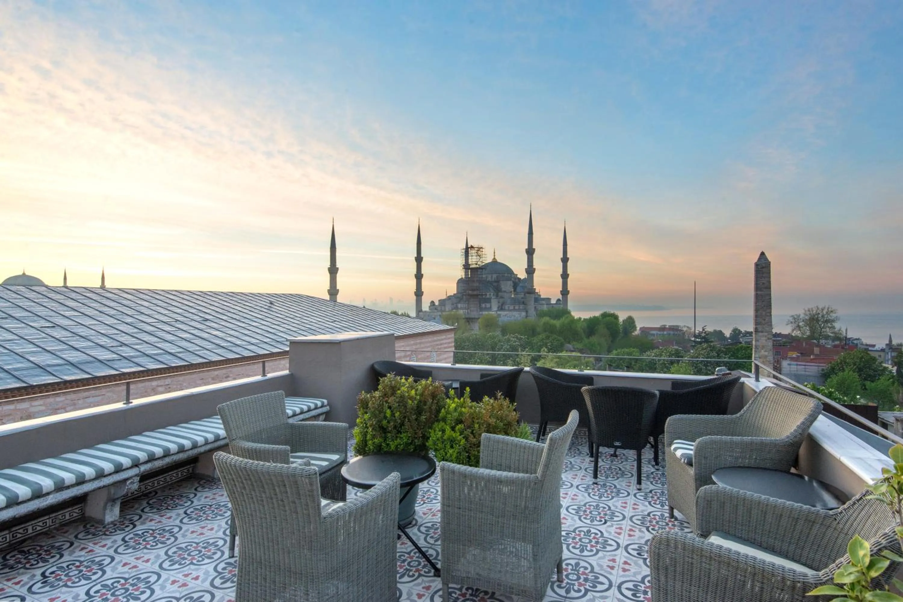 Balcony/Terrace in Hotel Ibrahim Pasha
