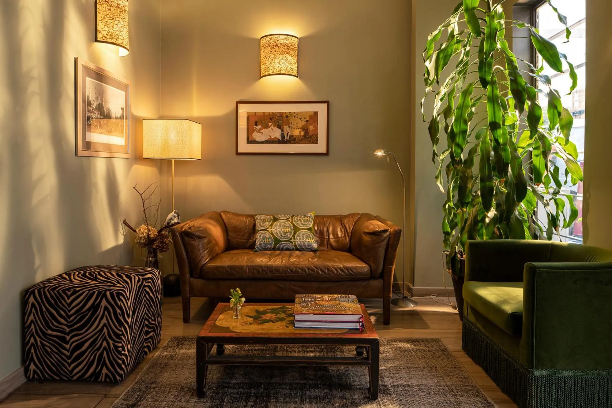 Lobby or reception in Hotel Ibrahim Pasha