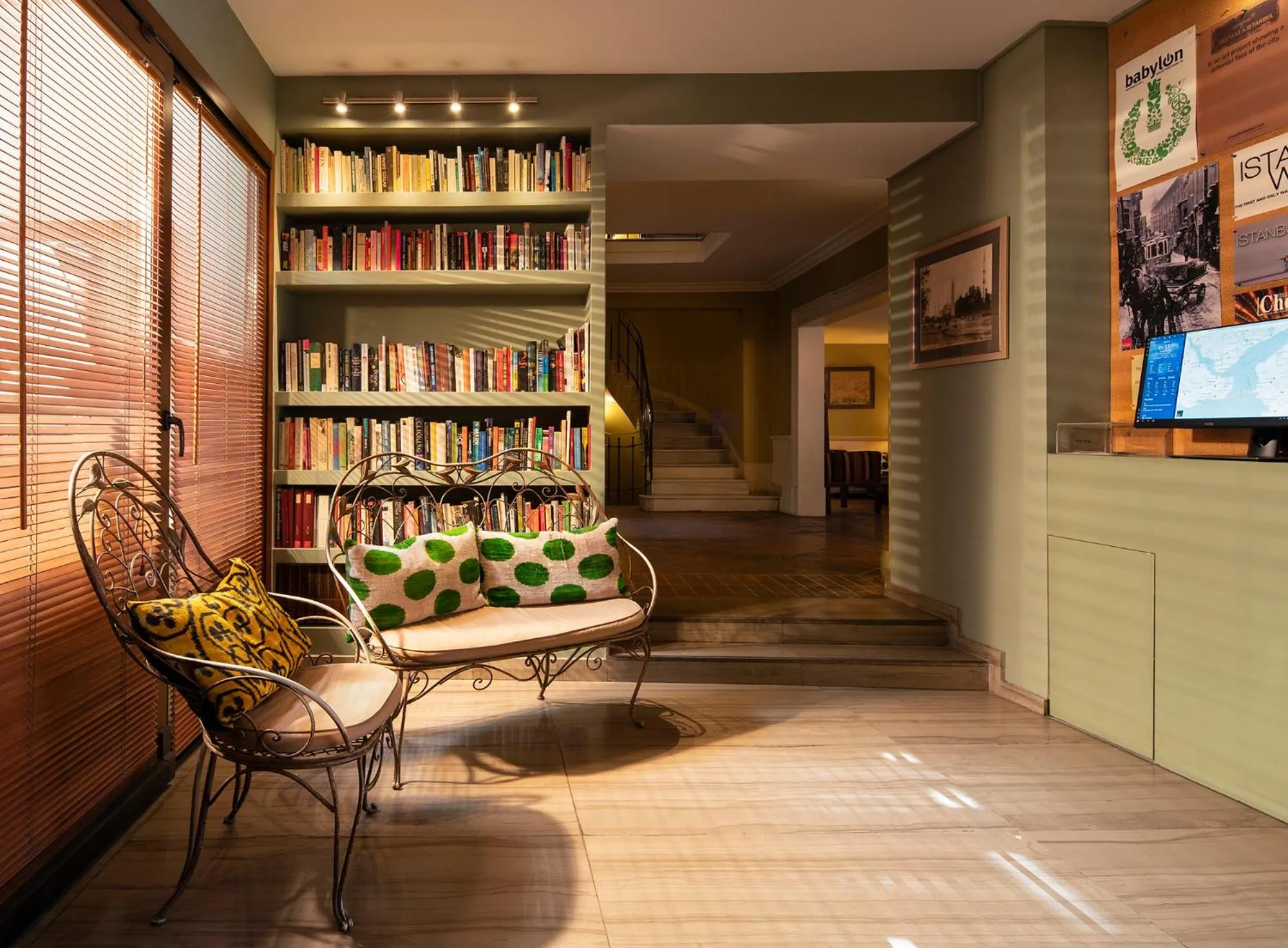 Lobby or reception in Hotel Ibrahim Pasha