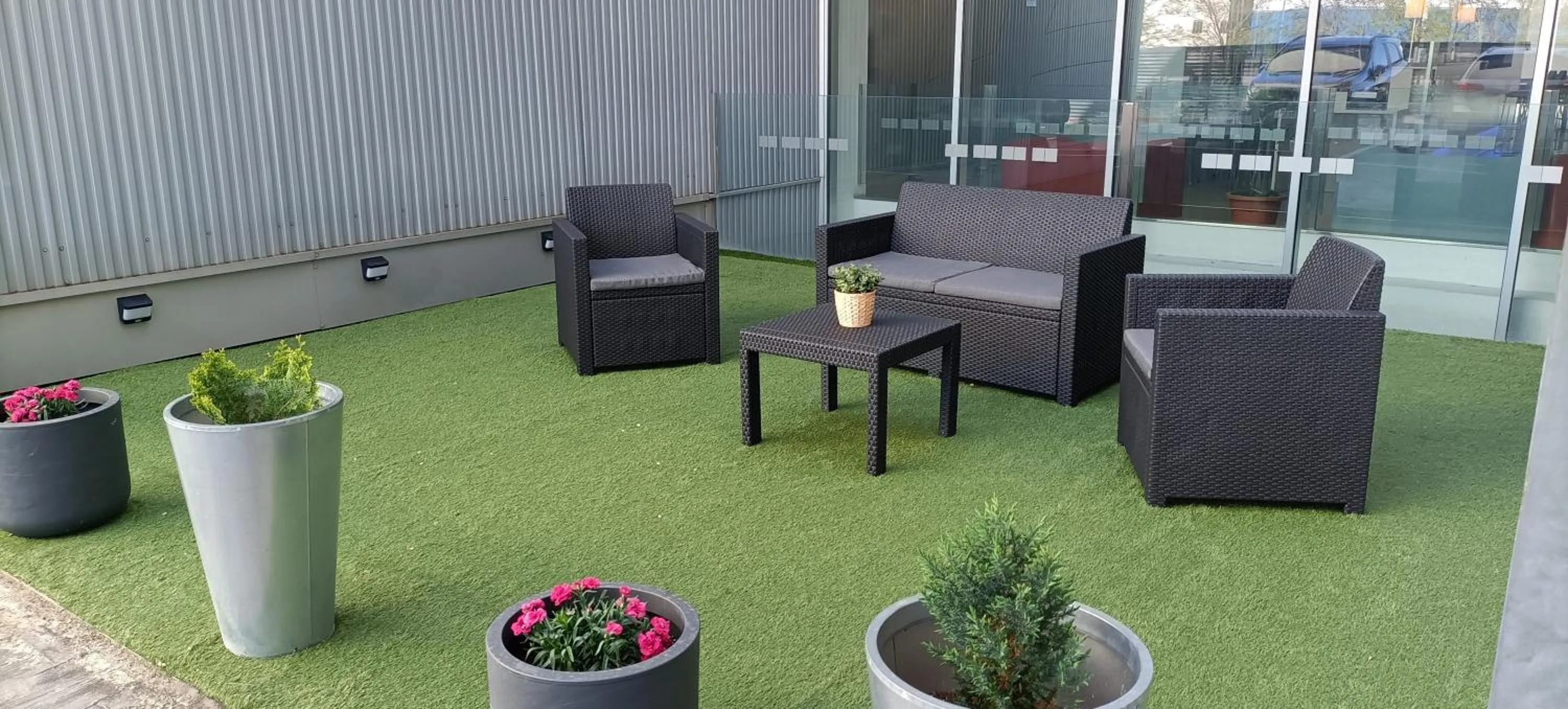 Garden in Holiday Inn Express Madrid Leganes by IHG