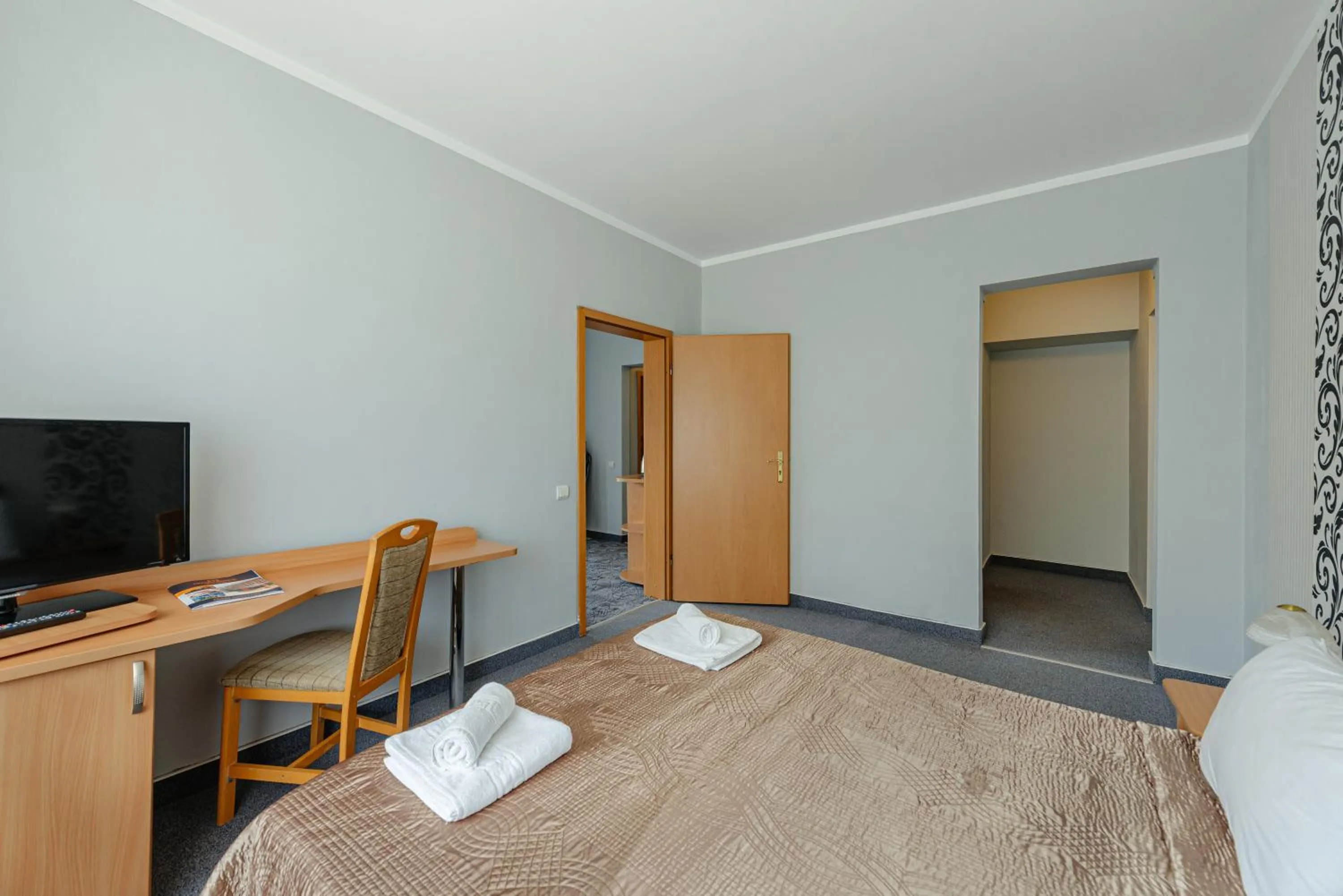 Bedroom, Bed in Hotel Rusca