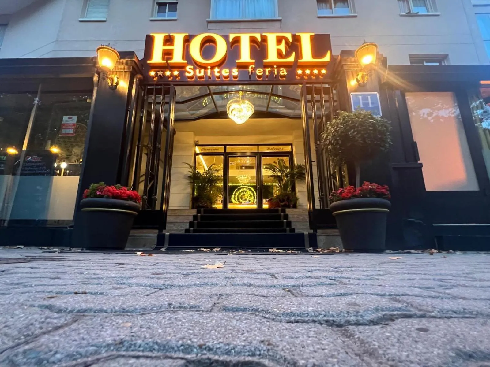 Property building in Hotel Suites Feria de Madrid