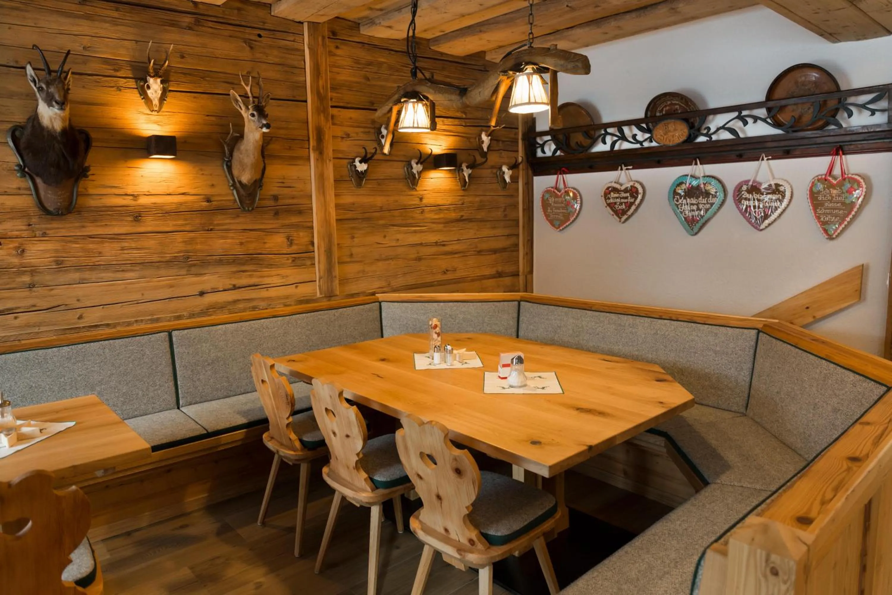 Seating area in Hotel Rosner