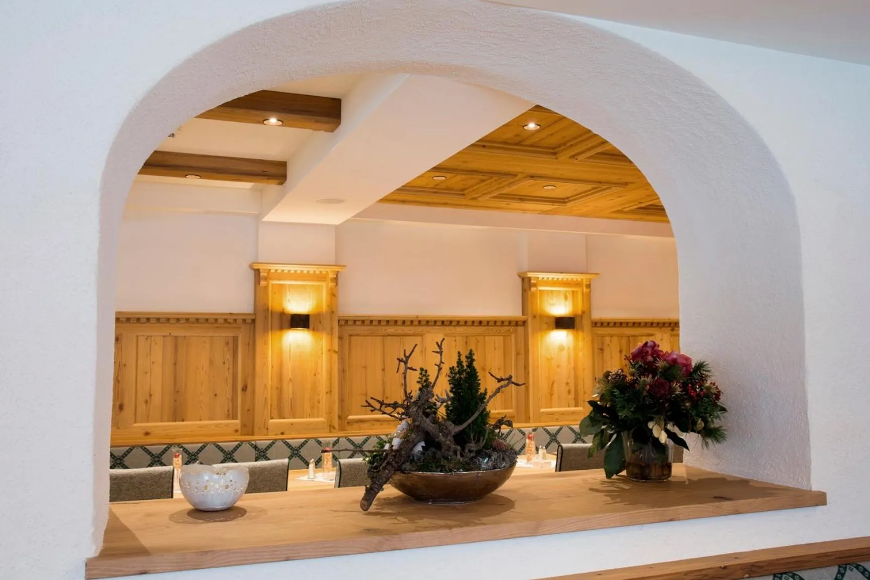 Seating area in Hotel Rosner