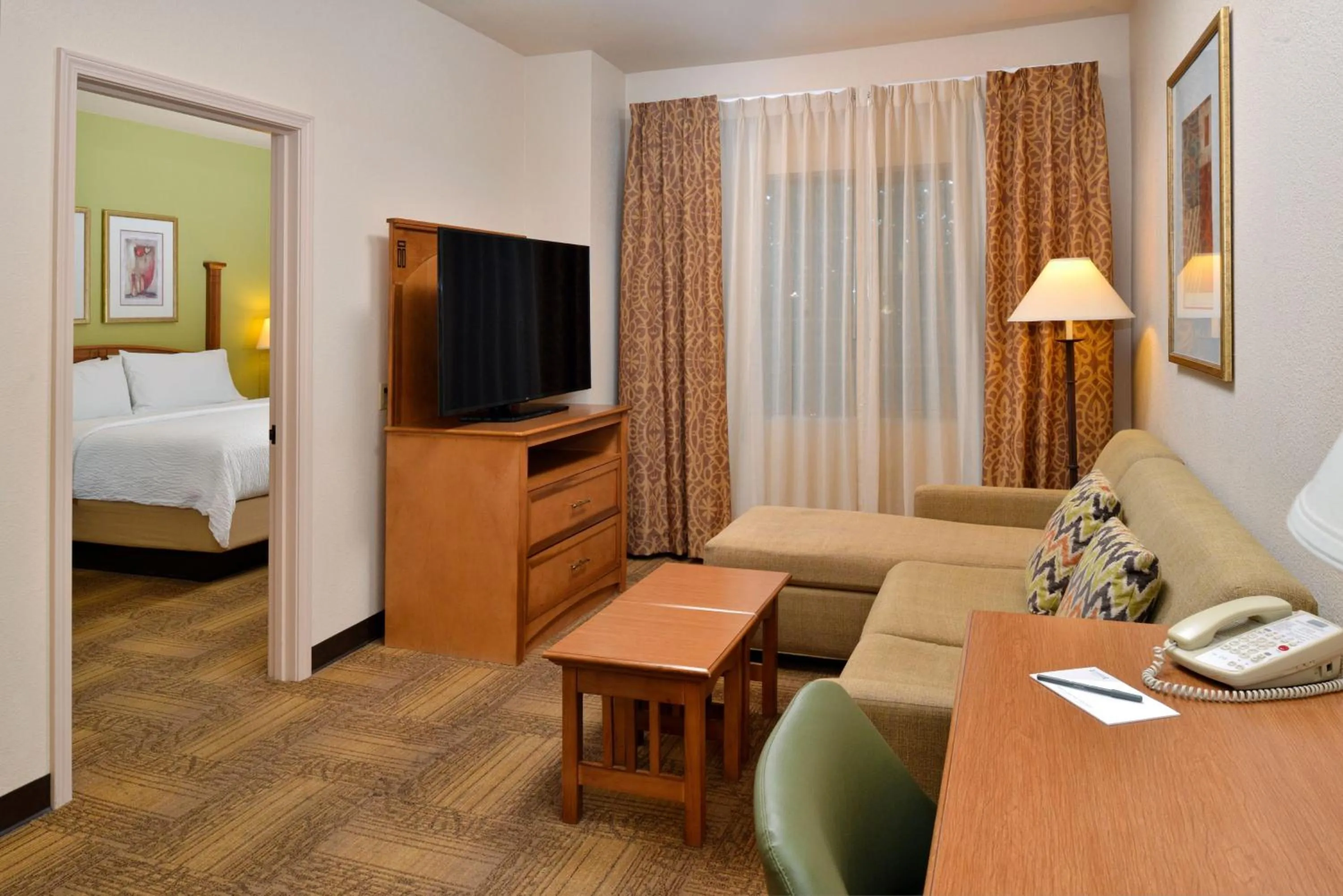 Photo of the whole room, Bed in Staybridge Suites Las Cruces by IHG