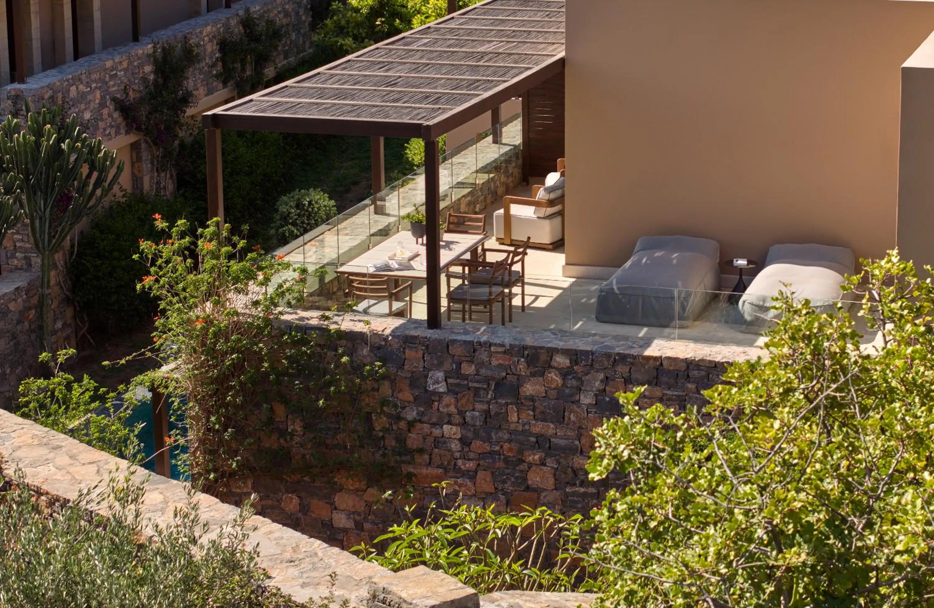 Balcony/Terrace in Daios Cove