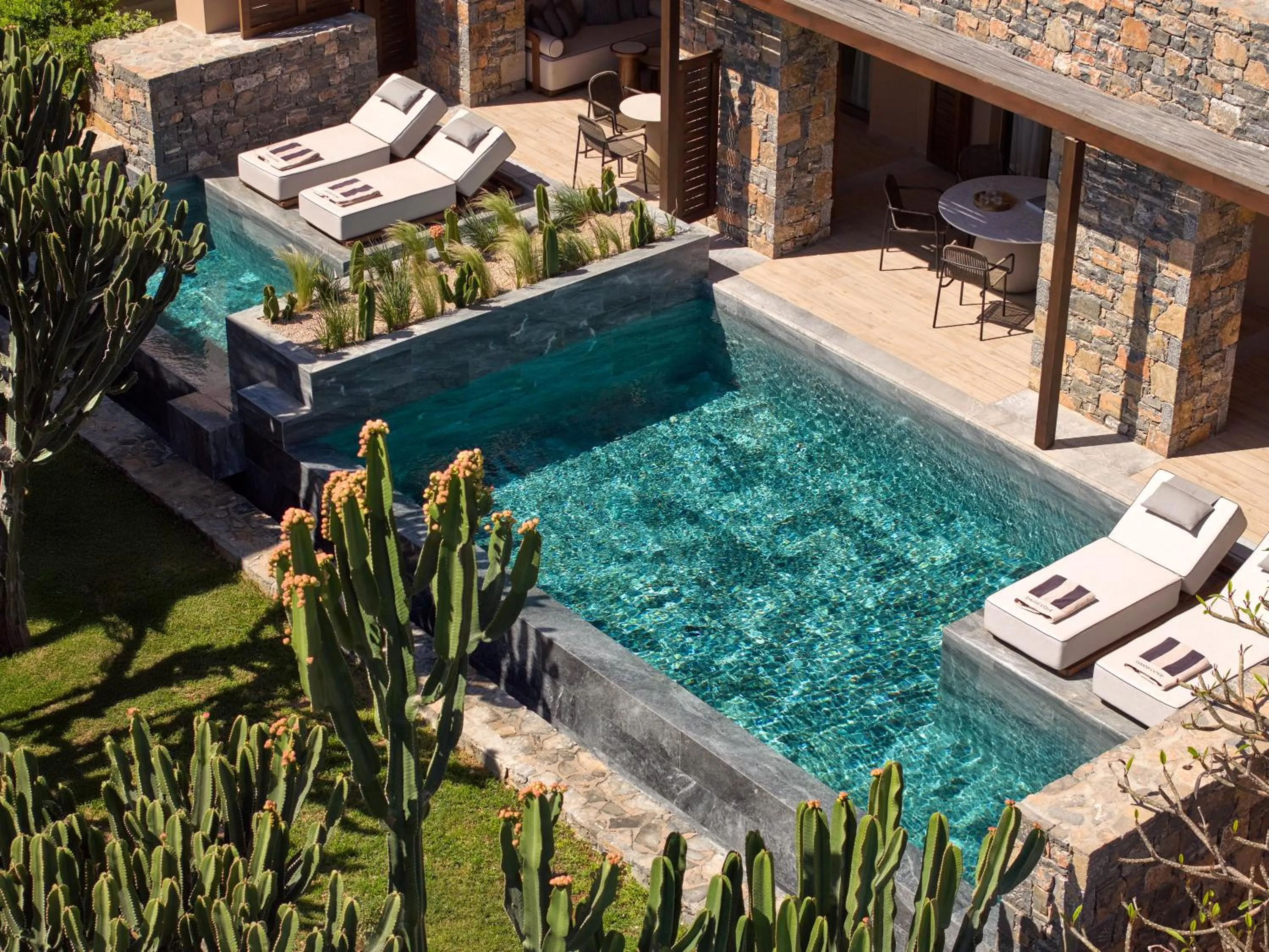 Swimming pool in Daios Cove
