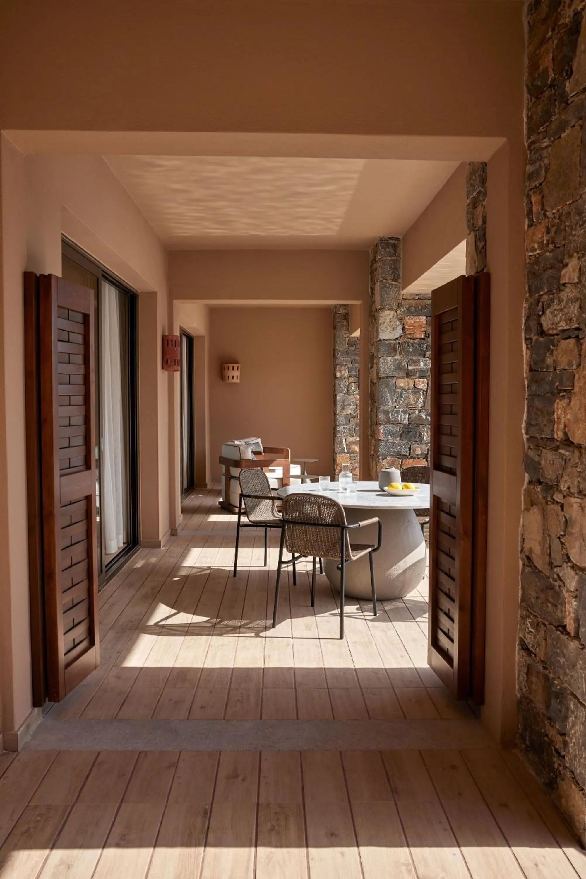 Balcony/Terrace in Daios Cove