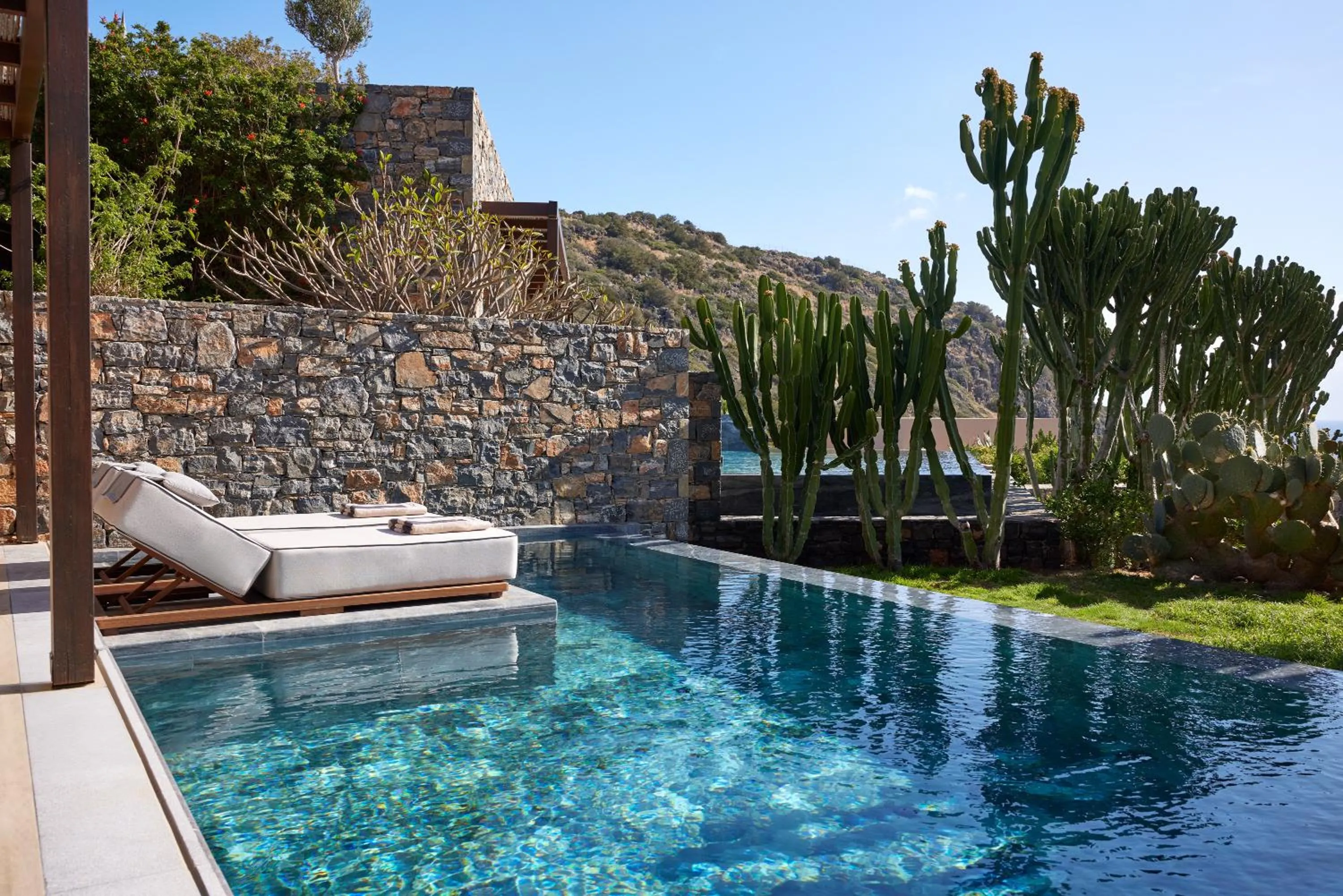 Garden in Daios Cove