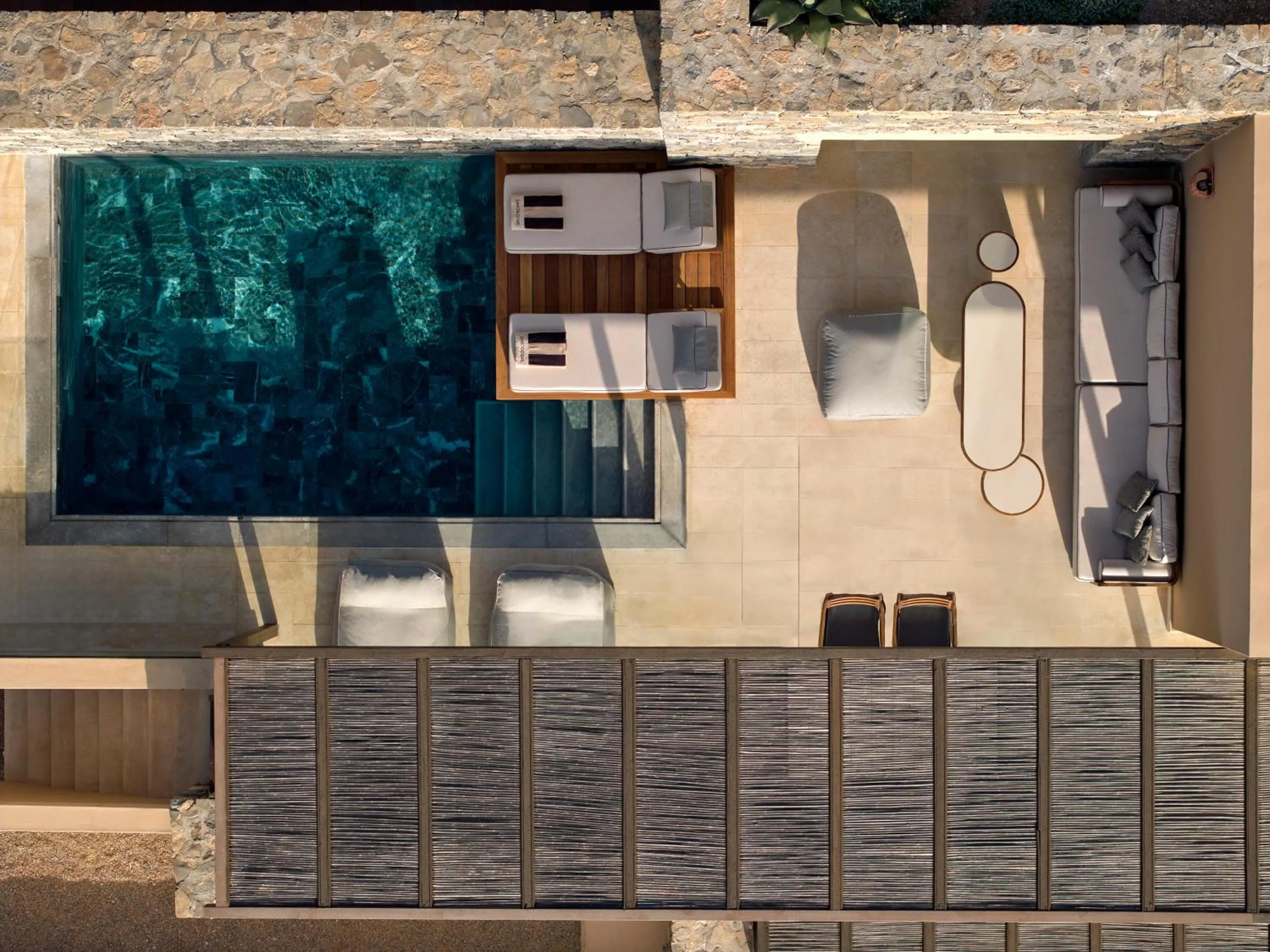 Swimming pool in Daios Cove