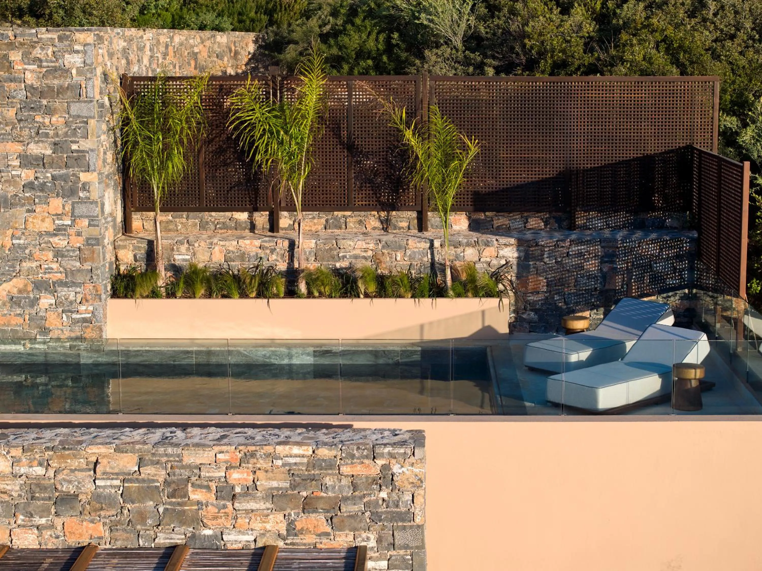 Swimming pool in Daios Cove