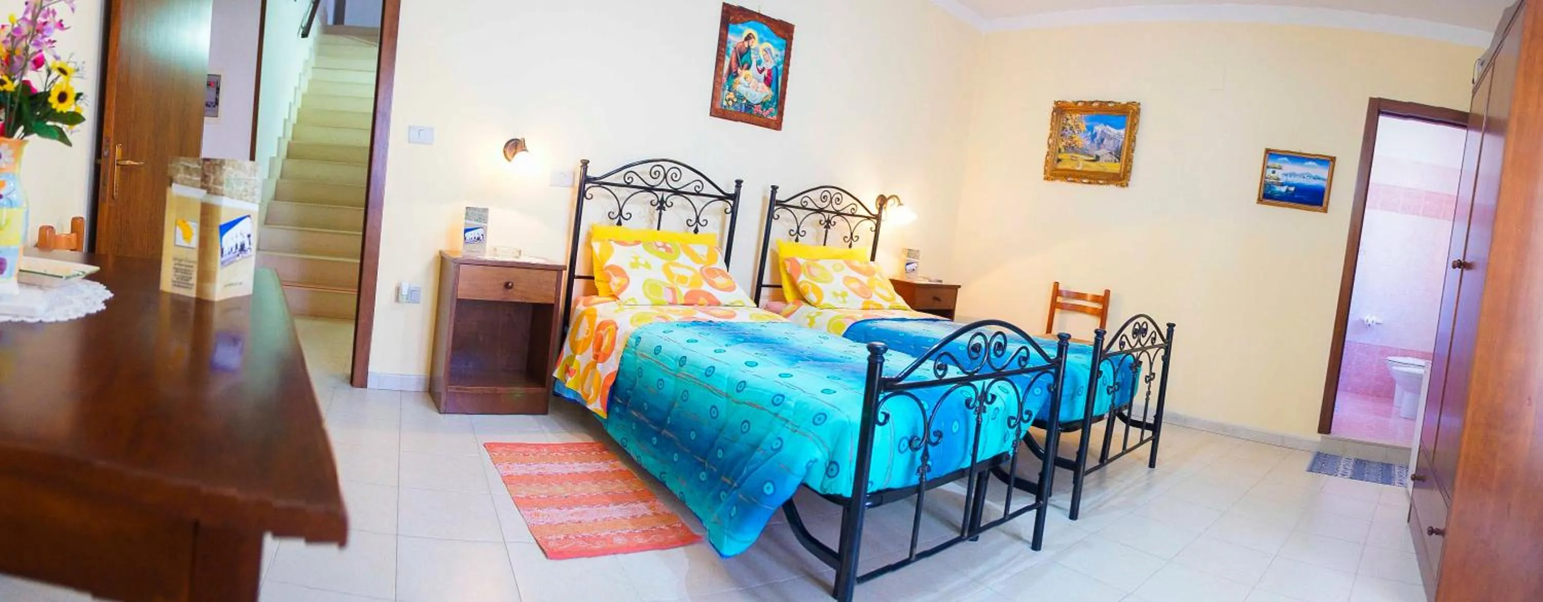 Bedroom, Bed in Albergo Vittoria