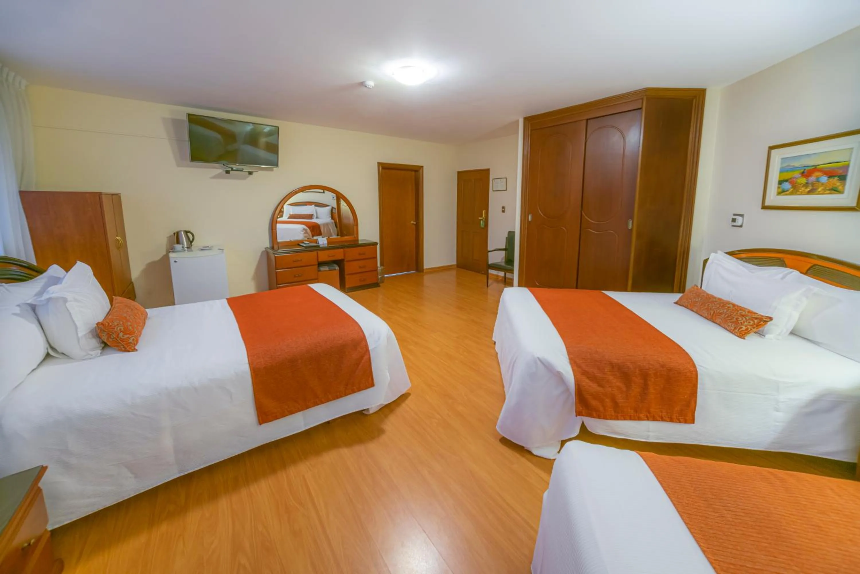 Bed in Miraflores Colon Hotel