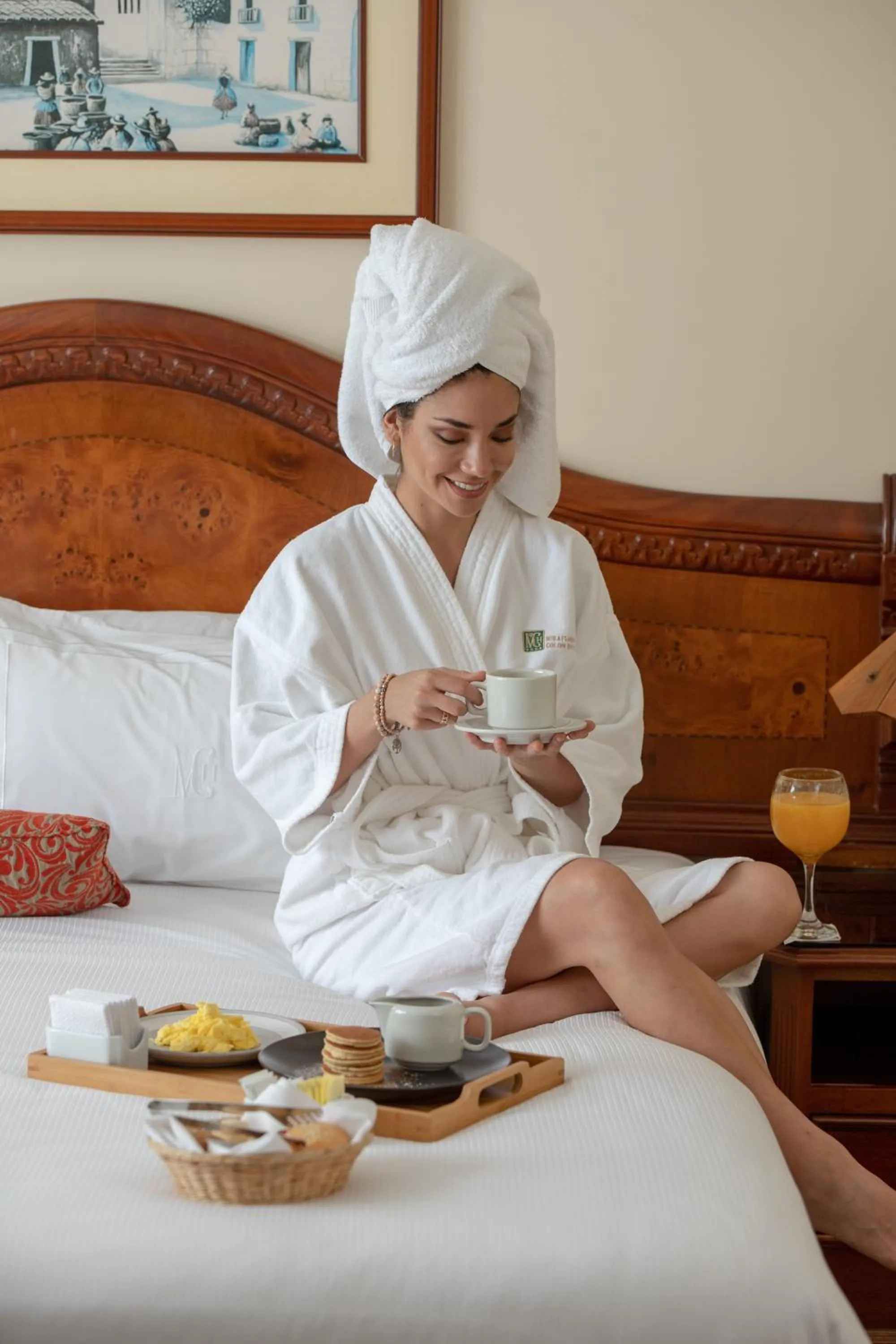 Bedroom in Miraflores Colon Hotel