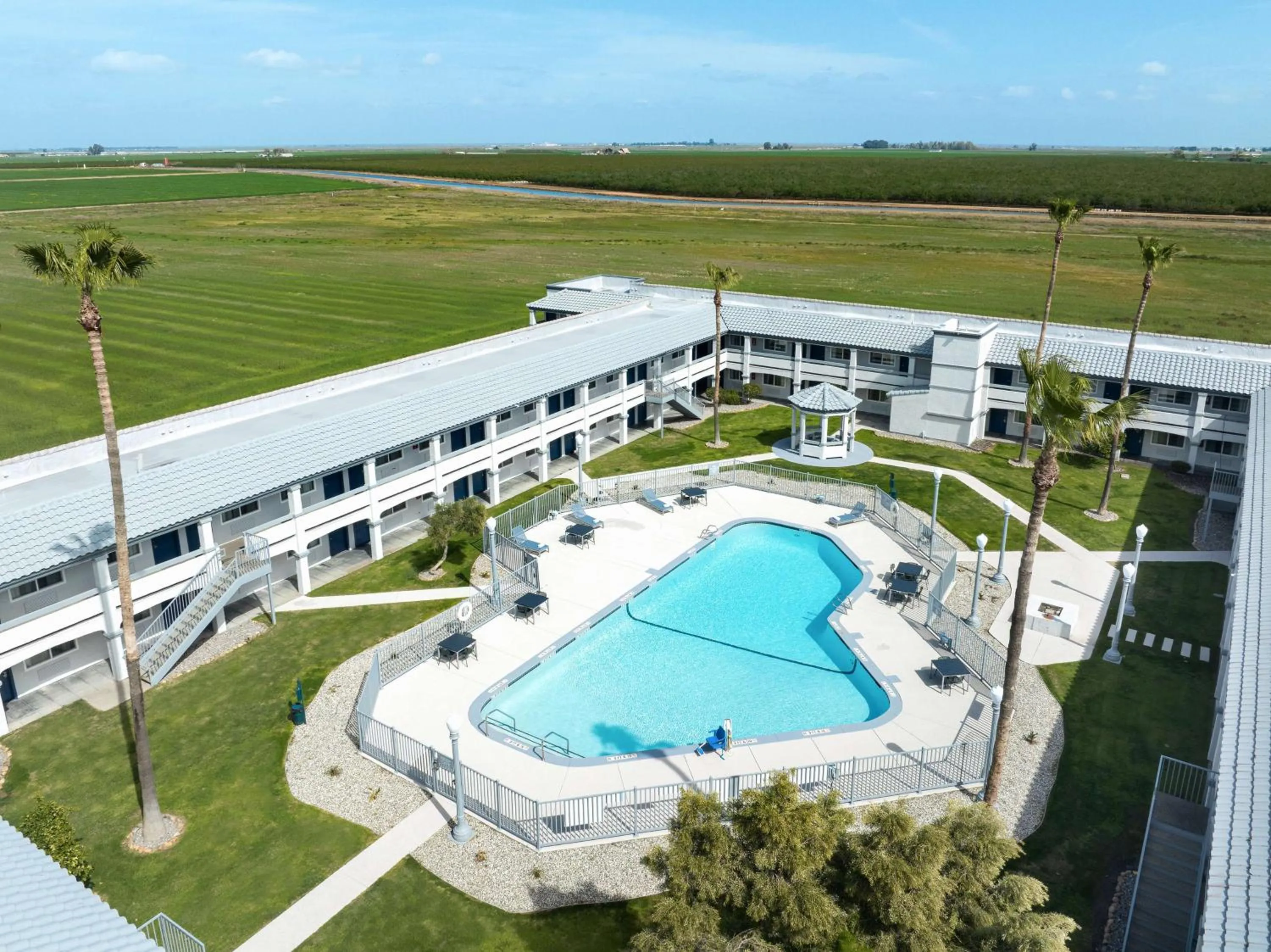 Pool view in Spark By Hilton Santa Nella
