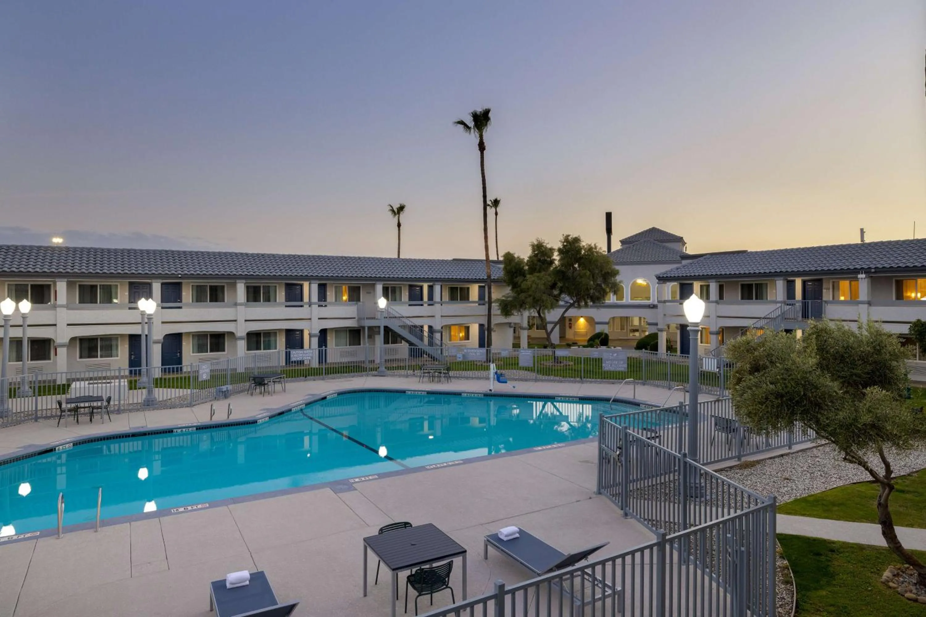 Pool view in Spark By Hilton Santa Nella